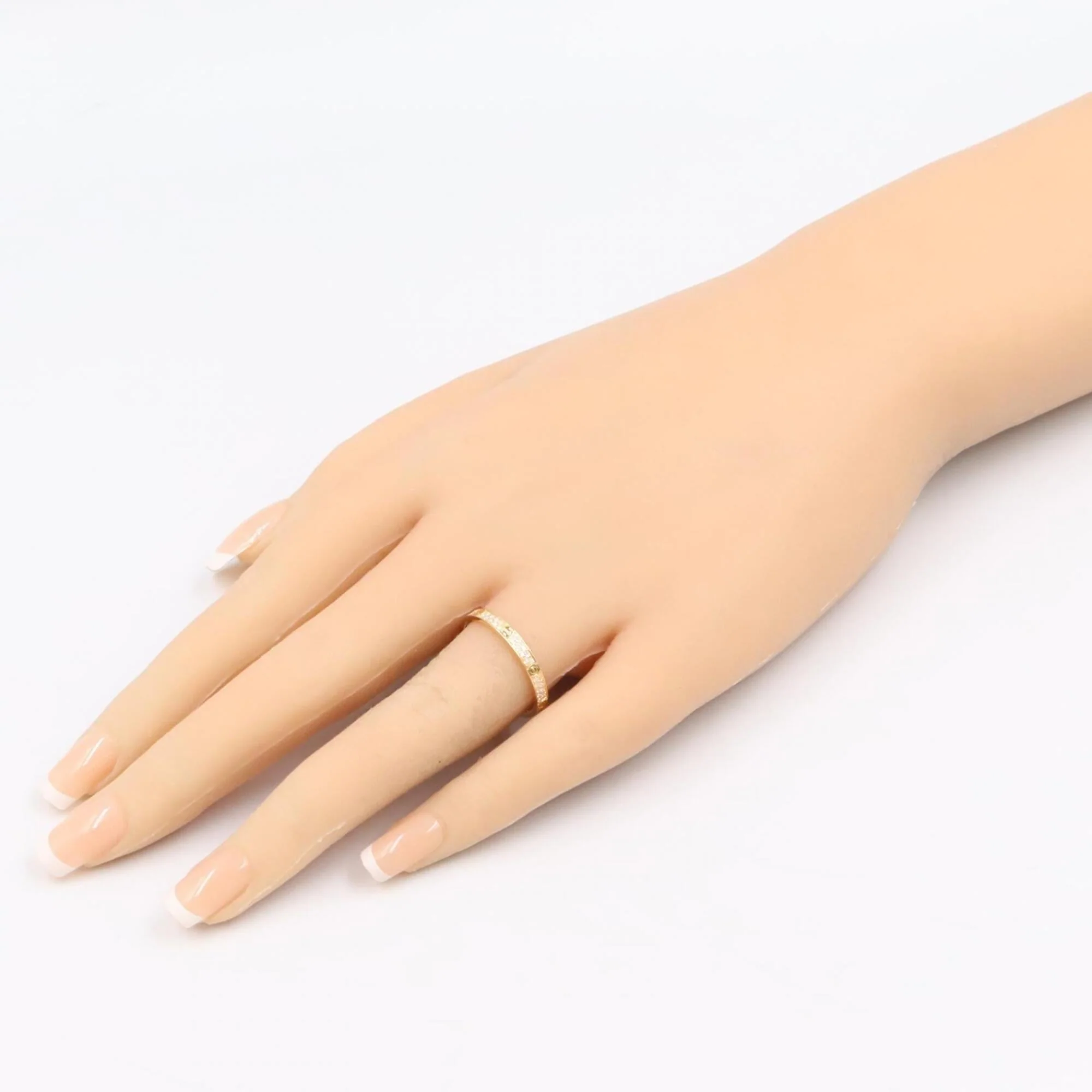 Ring 18K Yellow Gold with Diamond - Image 8