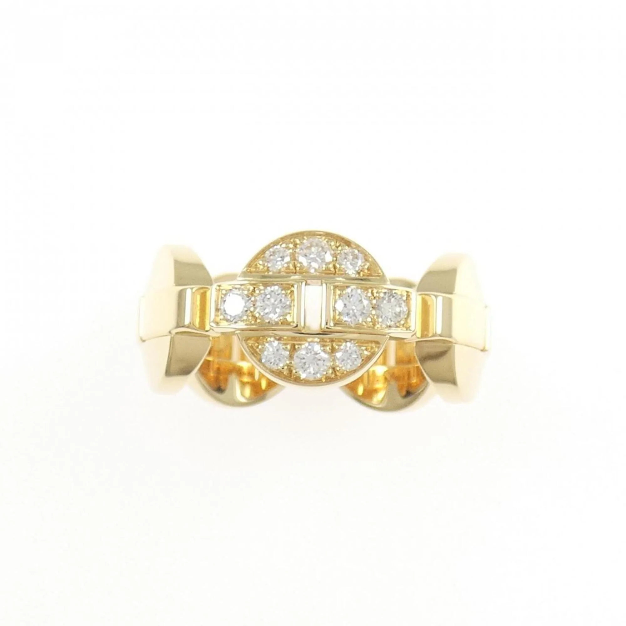 Ring 18K Yellow Gold with Diamond - Image 2