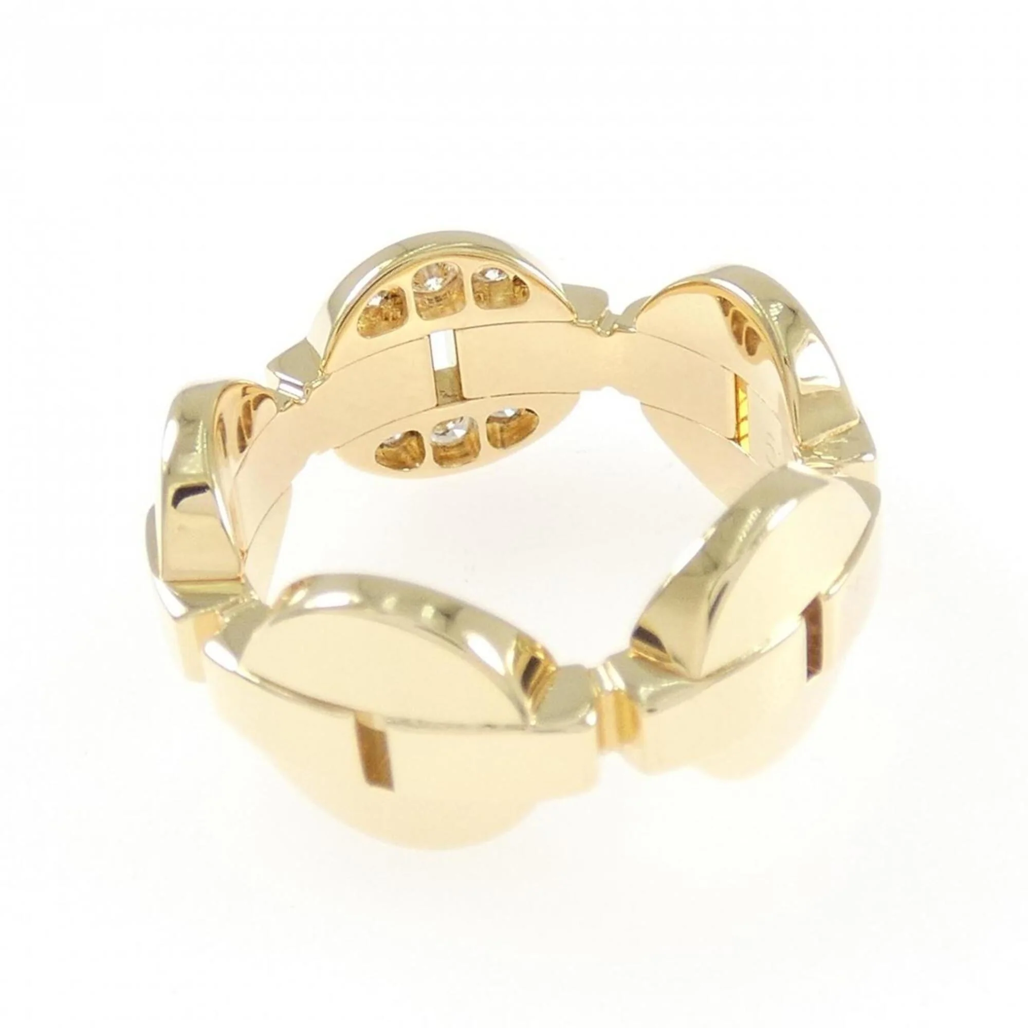 Ring 18K Yellow Gold with Diamond - Image 3