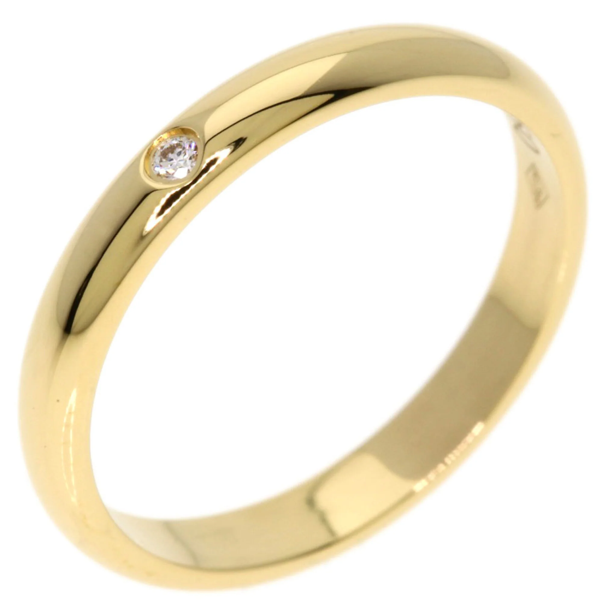 Ring 18K Yellow Gold with Diamond - Image 2