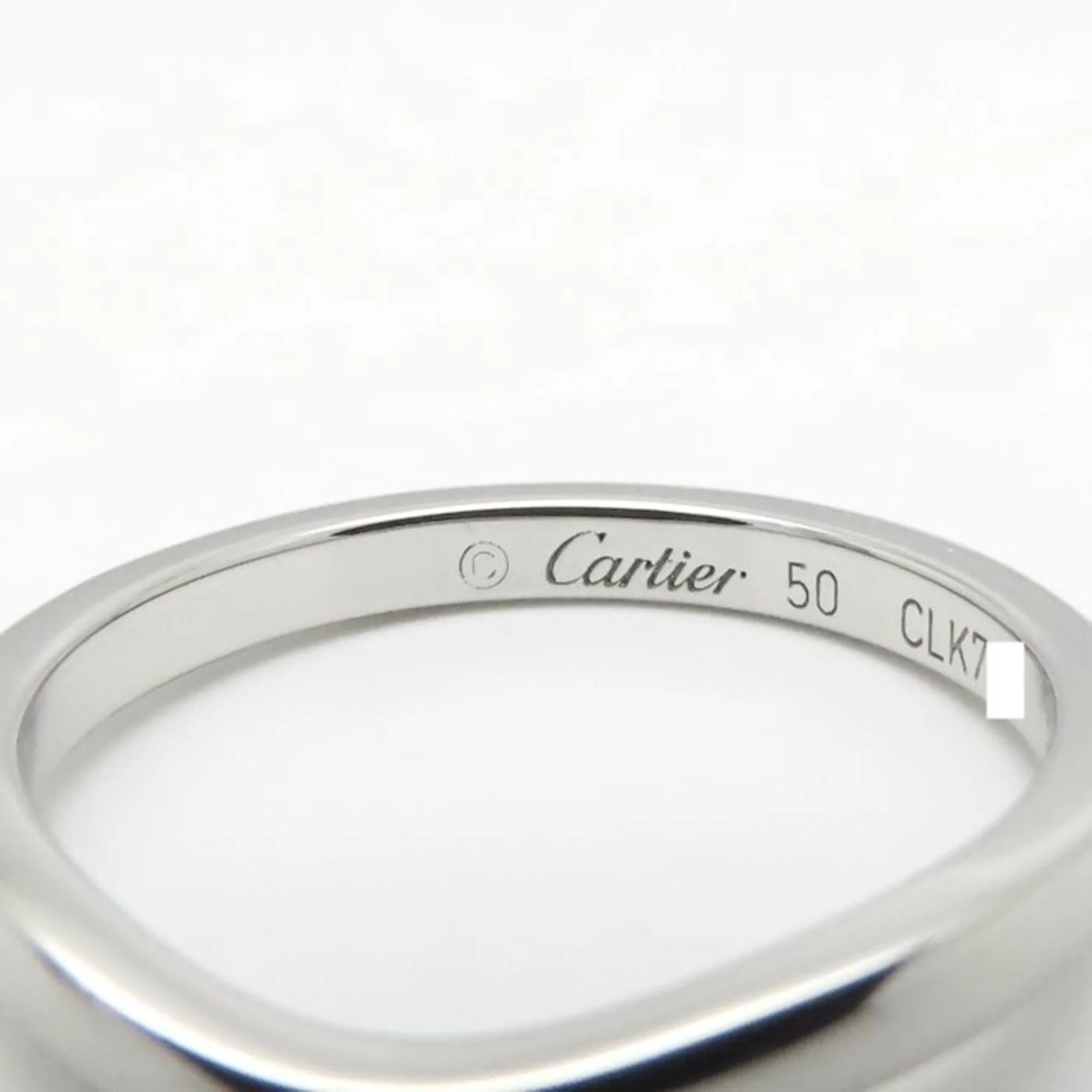 Ring Platinum with 3 Diamonds - Image 8