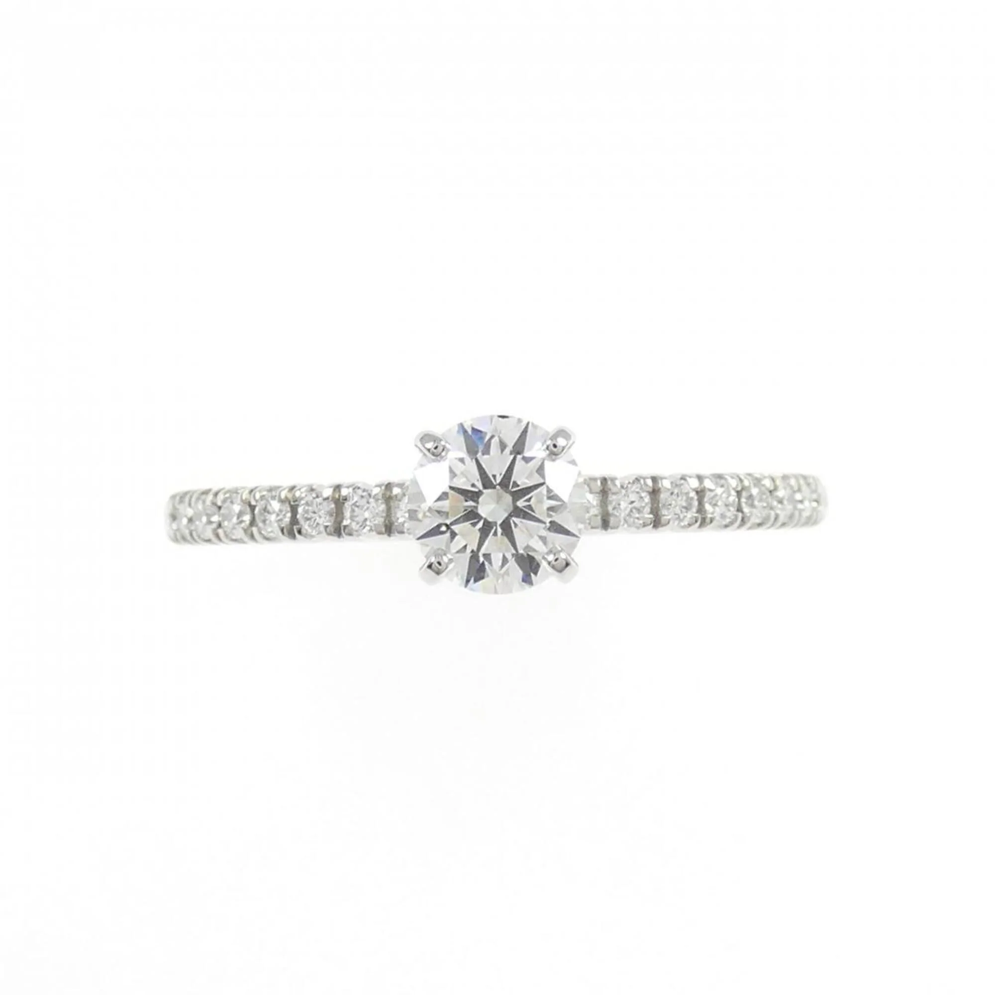 Ring Platinum With Diamond - Image 2