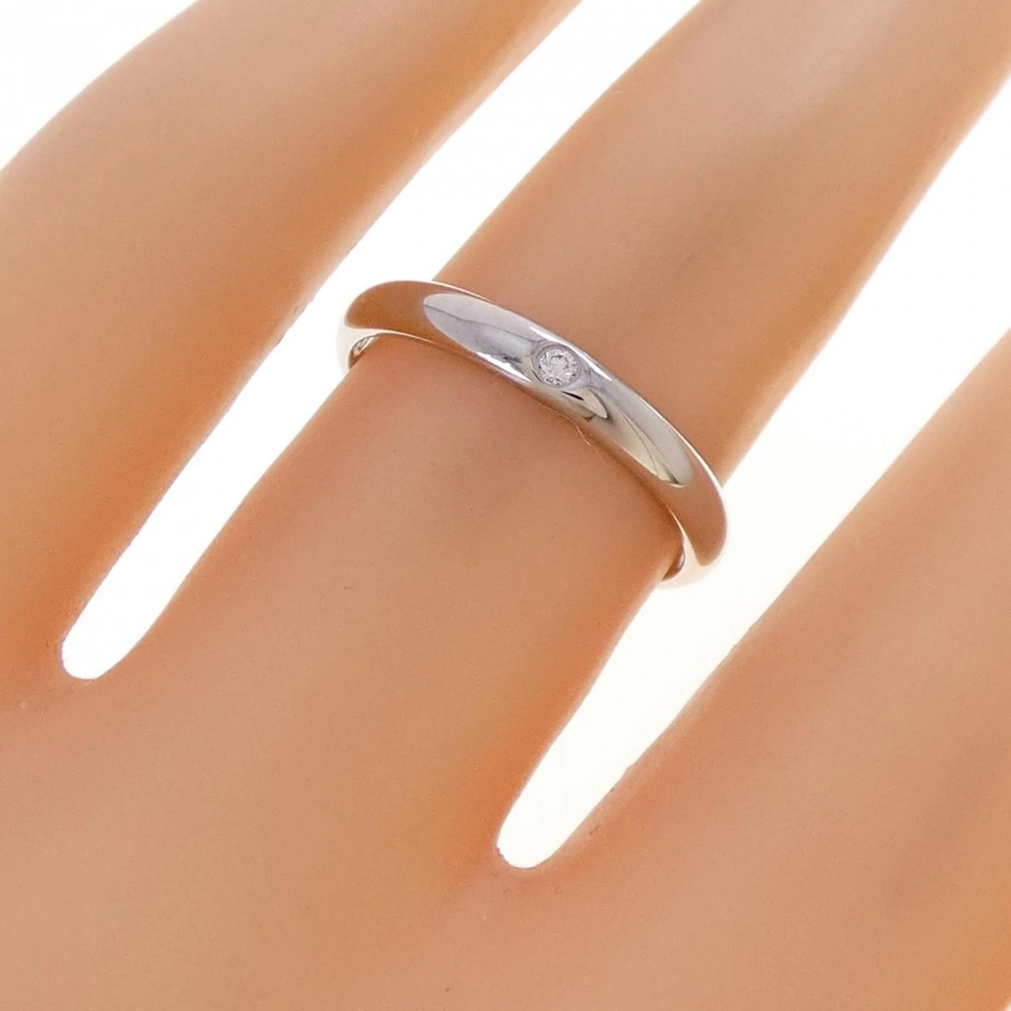 Ring Platinum With Diamond - Image 5