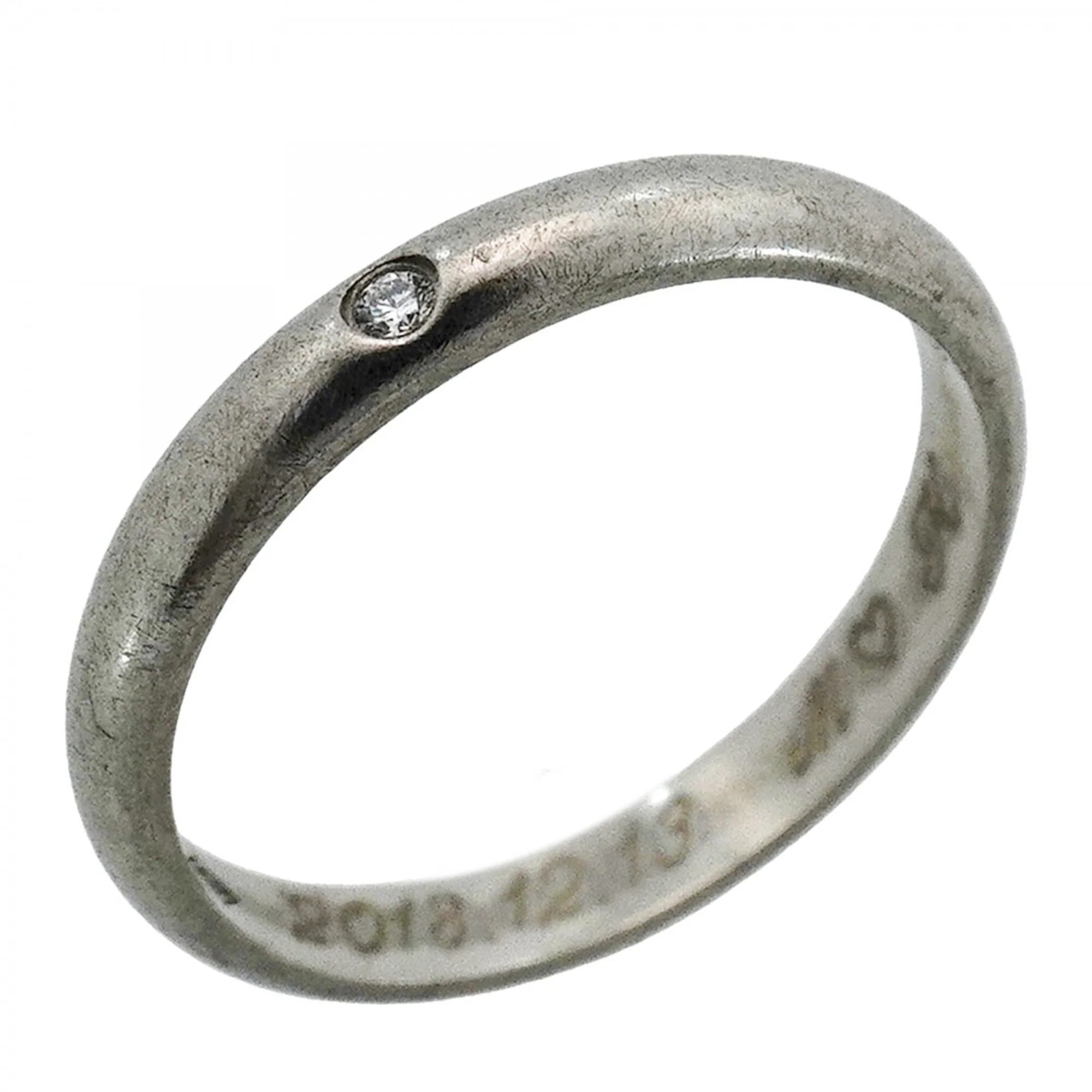 Ring Platinum with Diamond