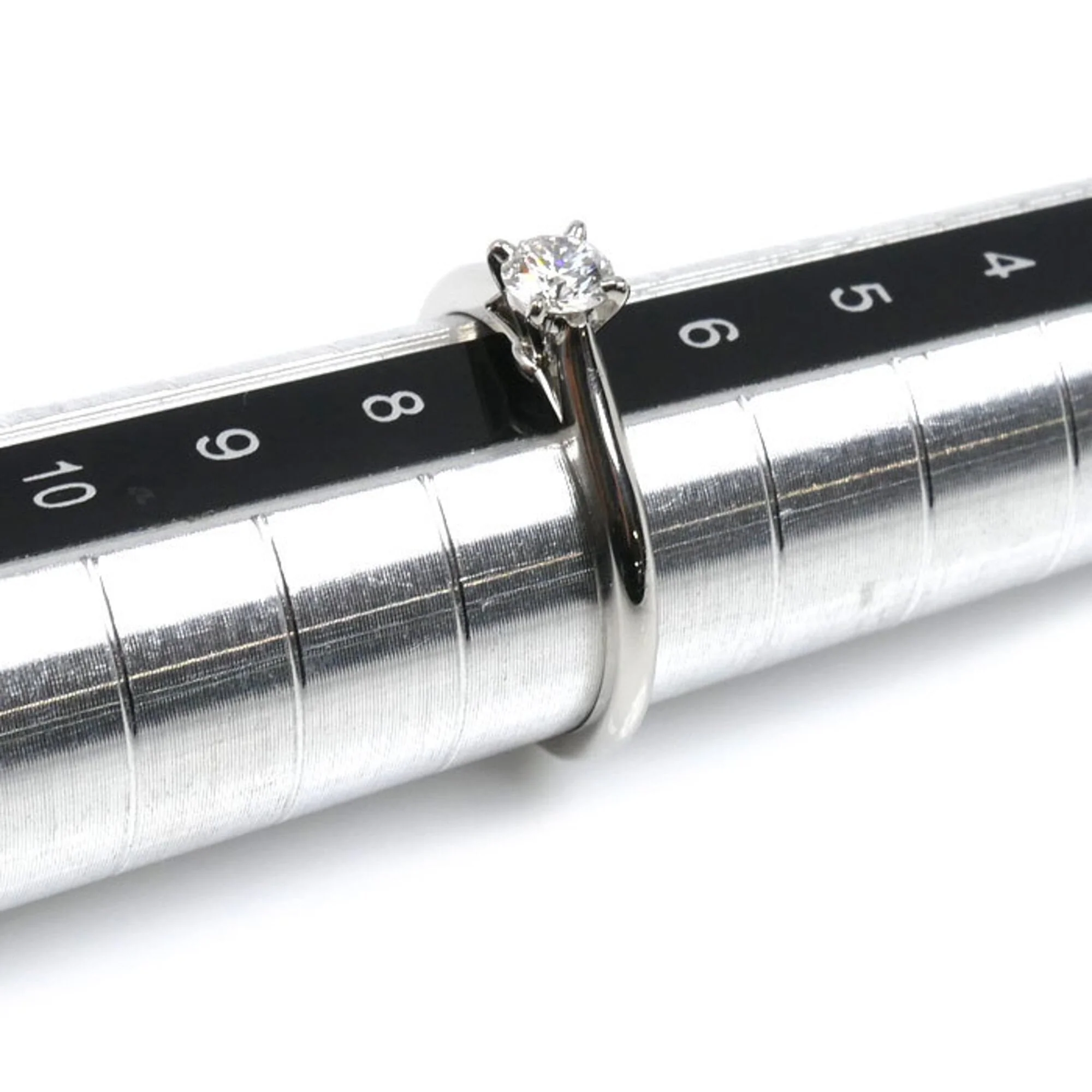 Ring Platinum with Diamond - Image 6