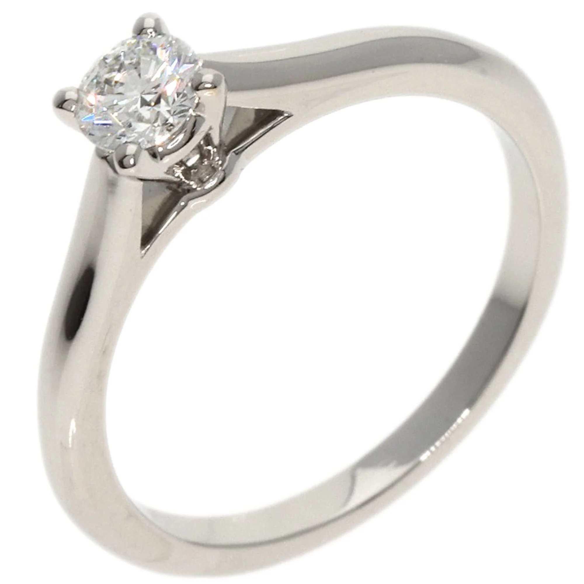 Ring Platinum with Diamond - Image 2