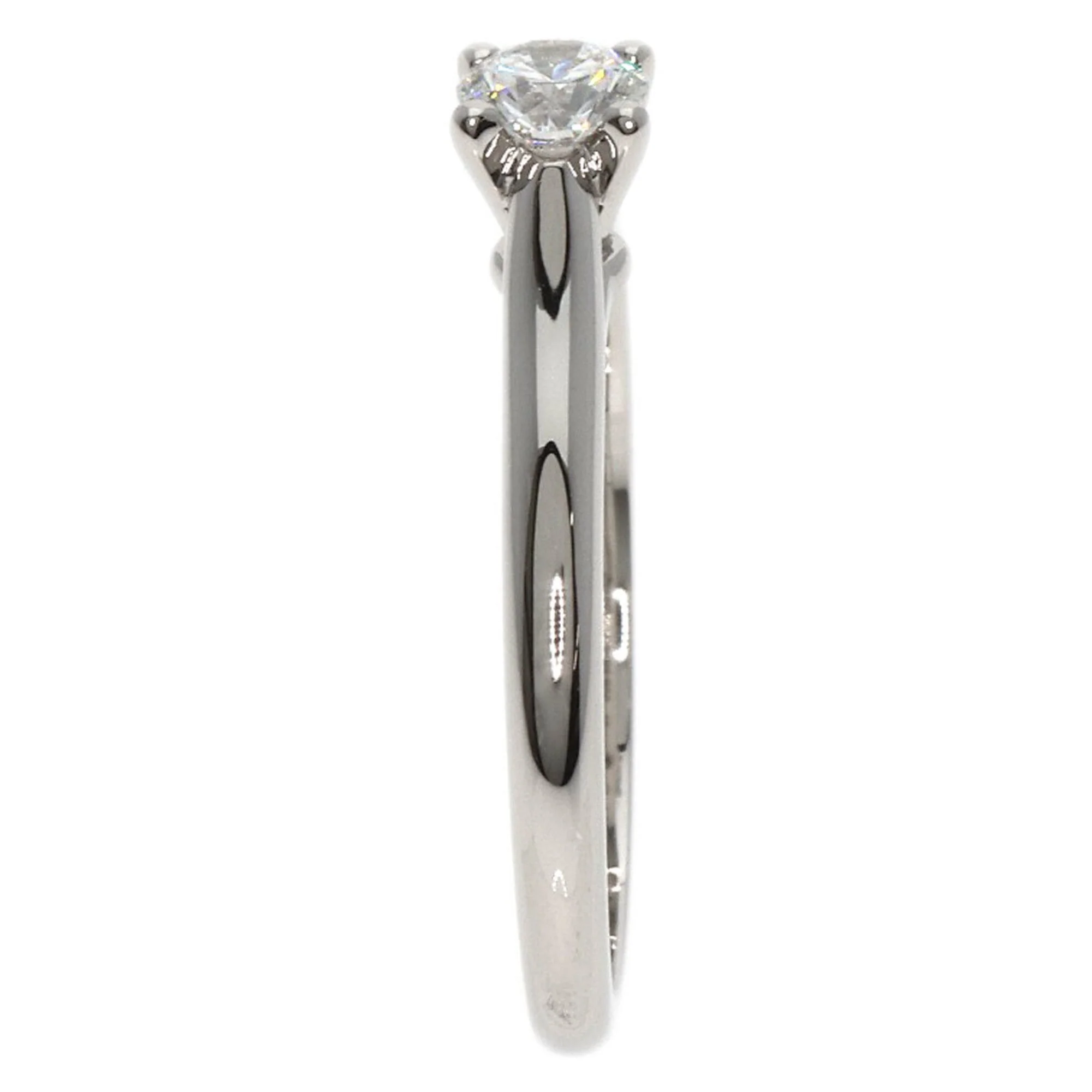 Ring Platinum with Diamond - Image 3