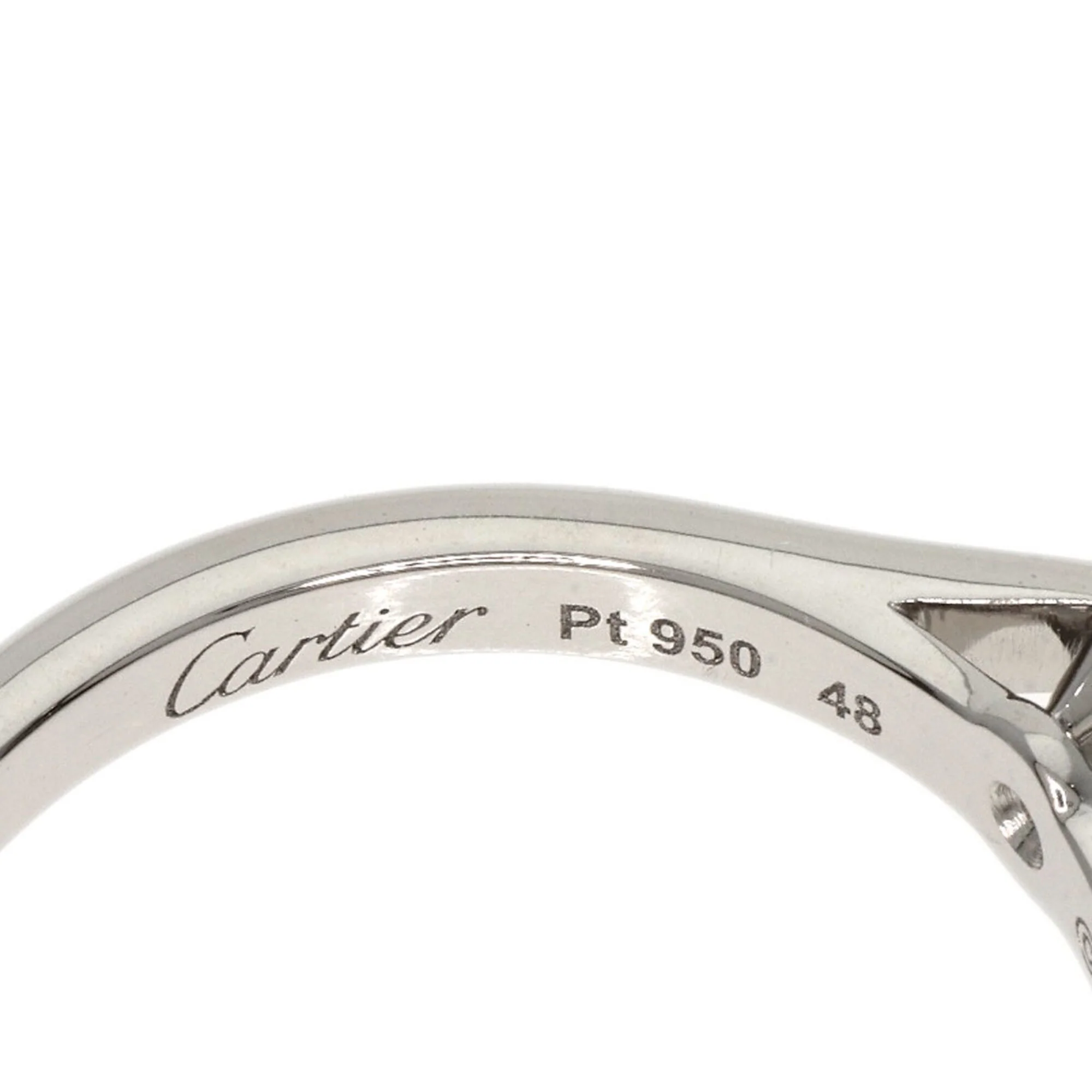 Ring Platinum with Diamond - Image 5