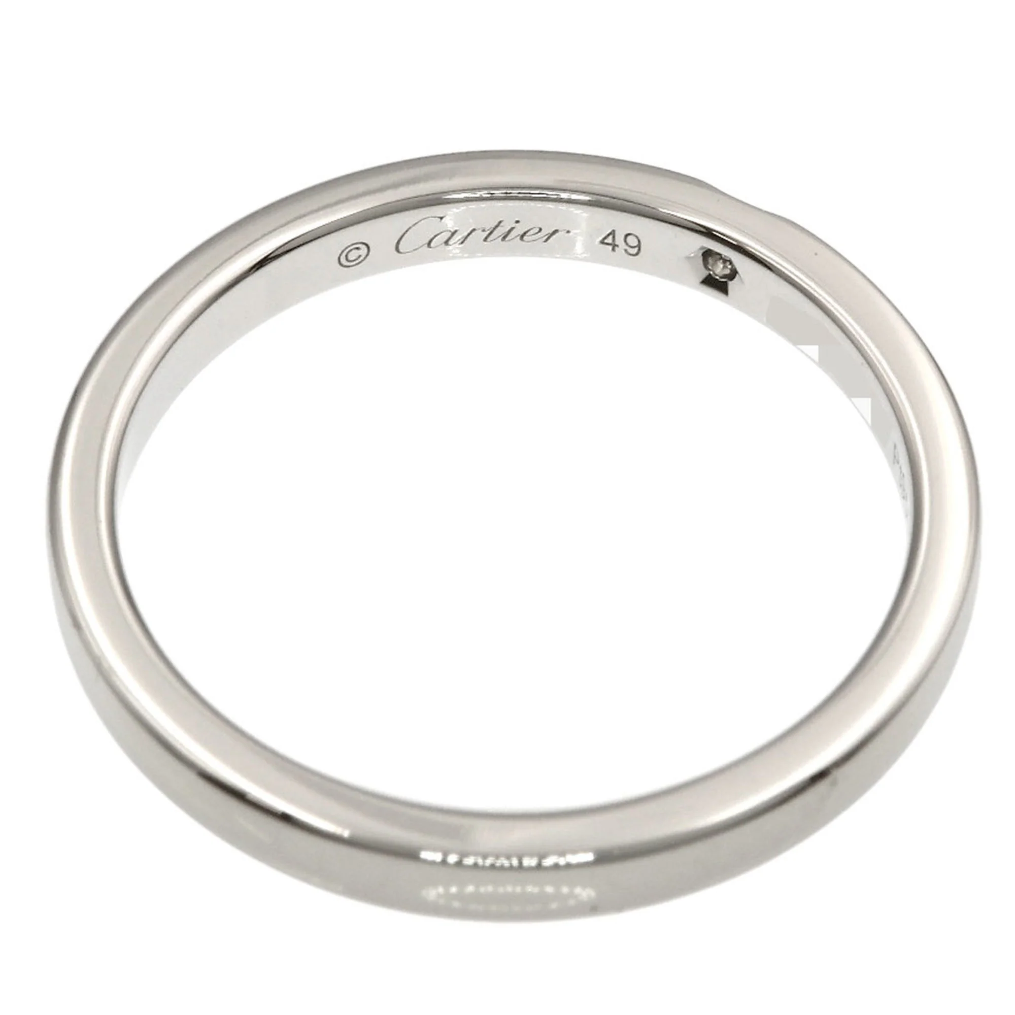 Ring Platinum With Diamond - Image 6