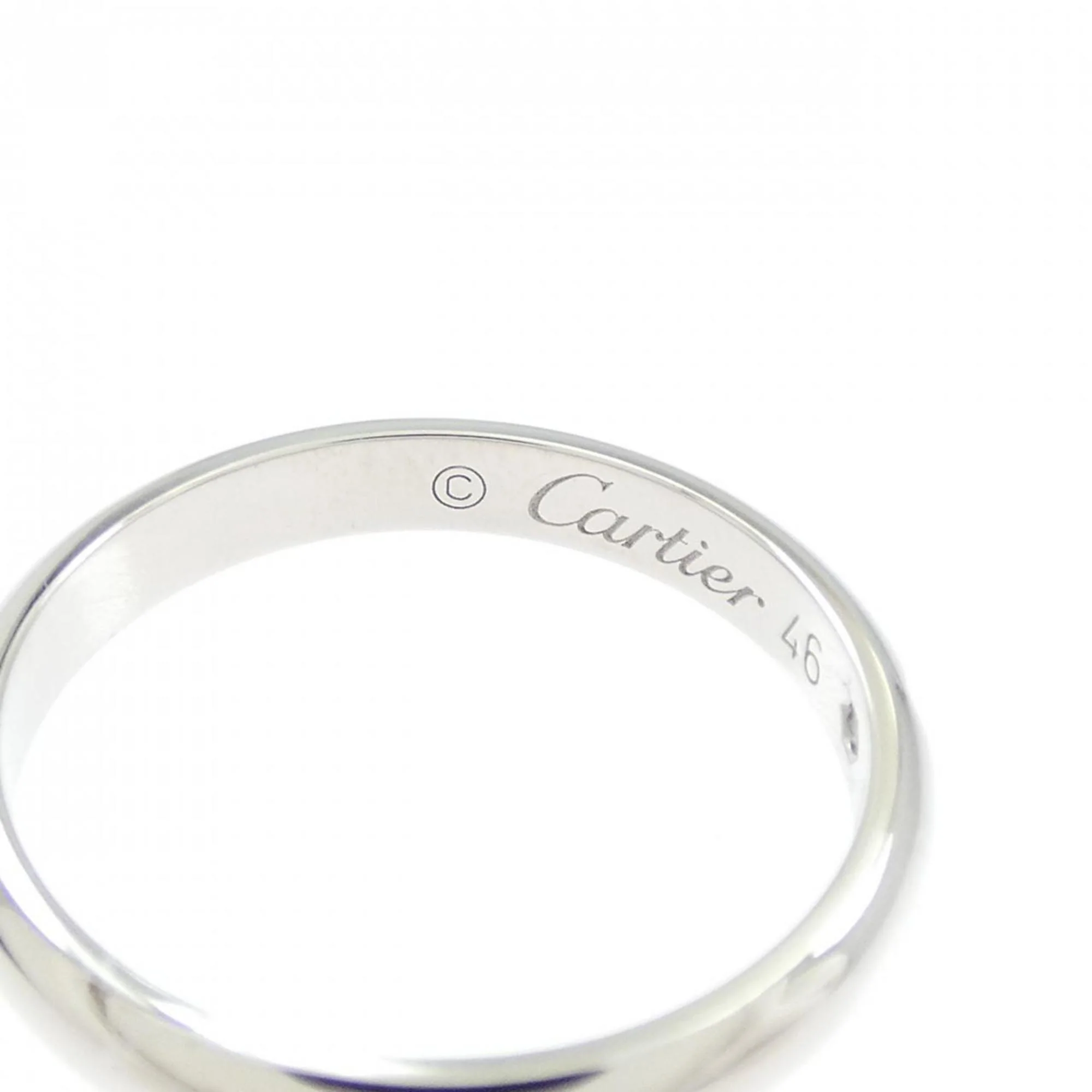 Ring Platinum with Diamond - Image 4
