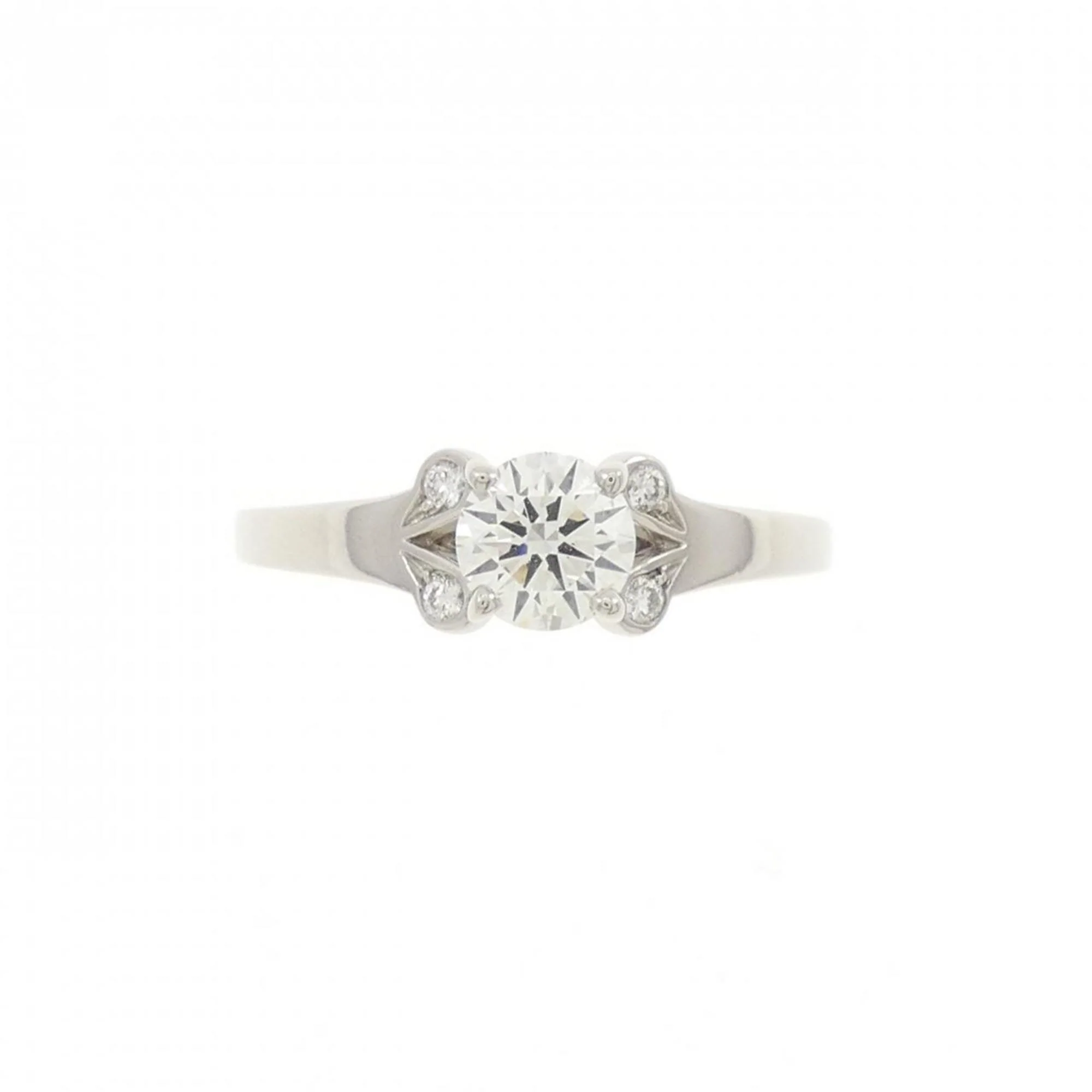 Ring Platinum with Diamond - Image 2