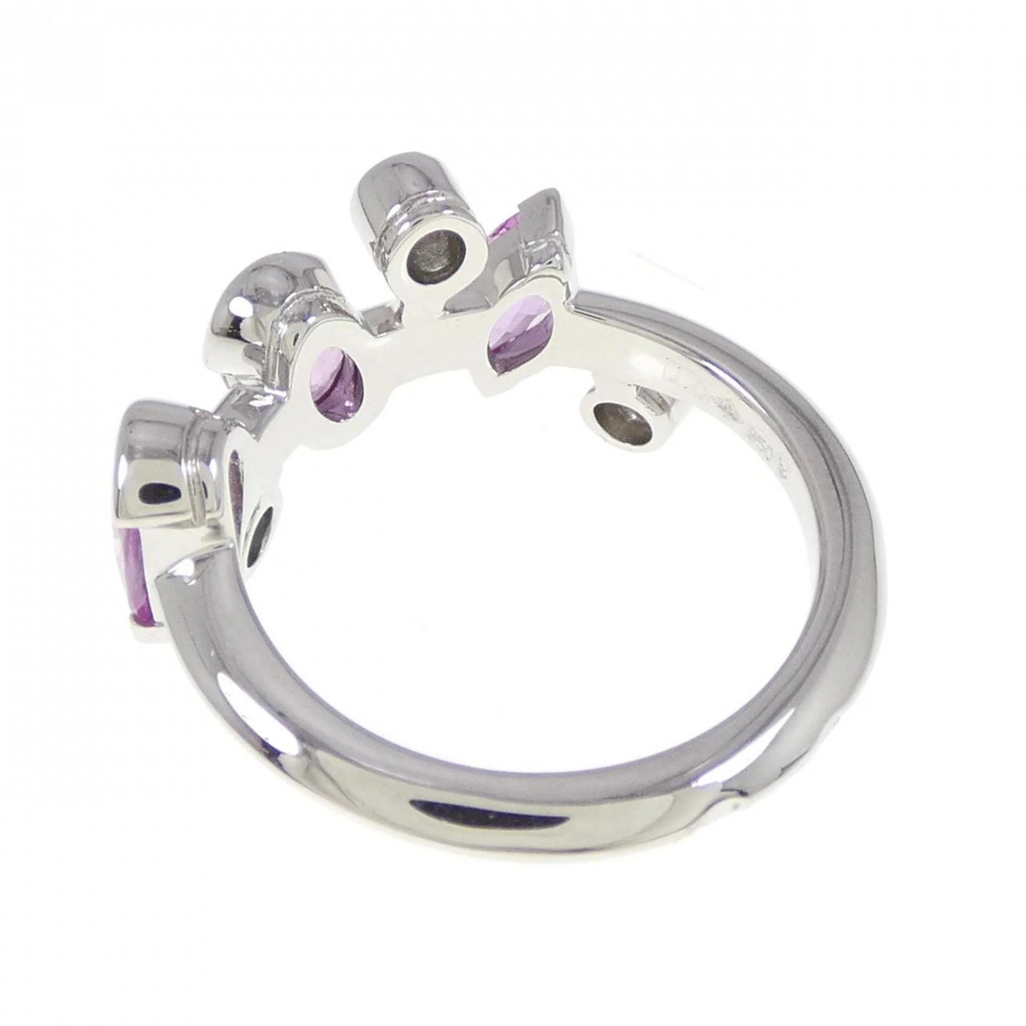 Ring with Diamond and Sapphire - Image 3
