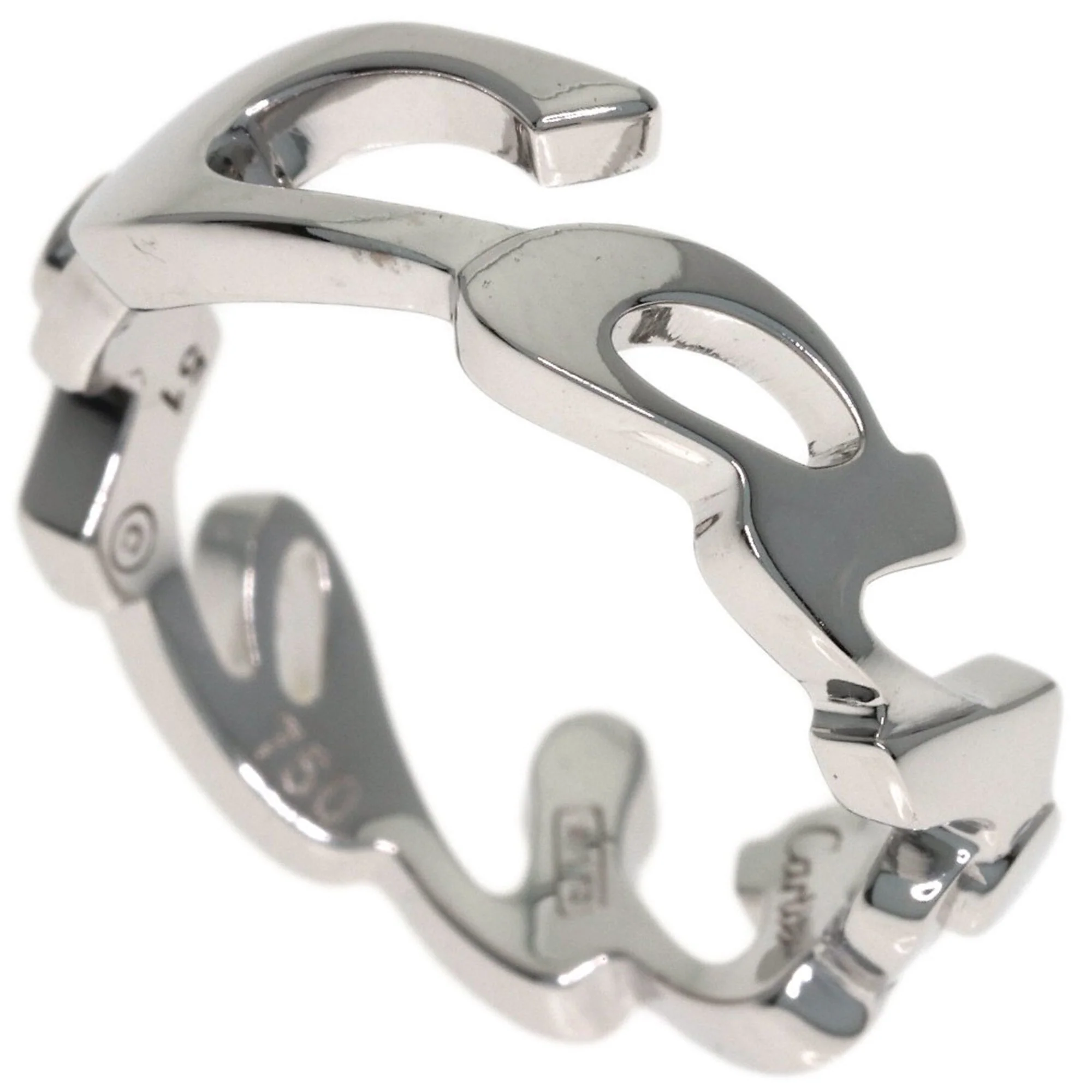 Signature 2004 Christmas Limited Edition Ring 18K White Gold