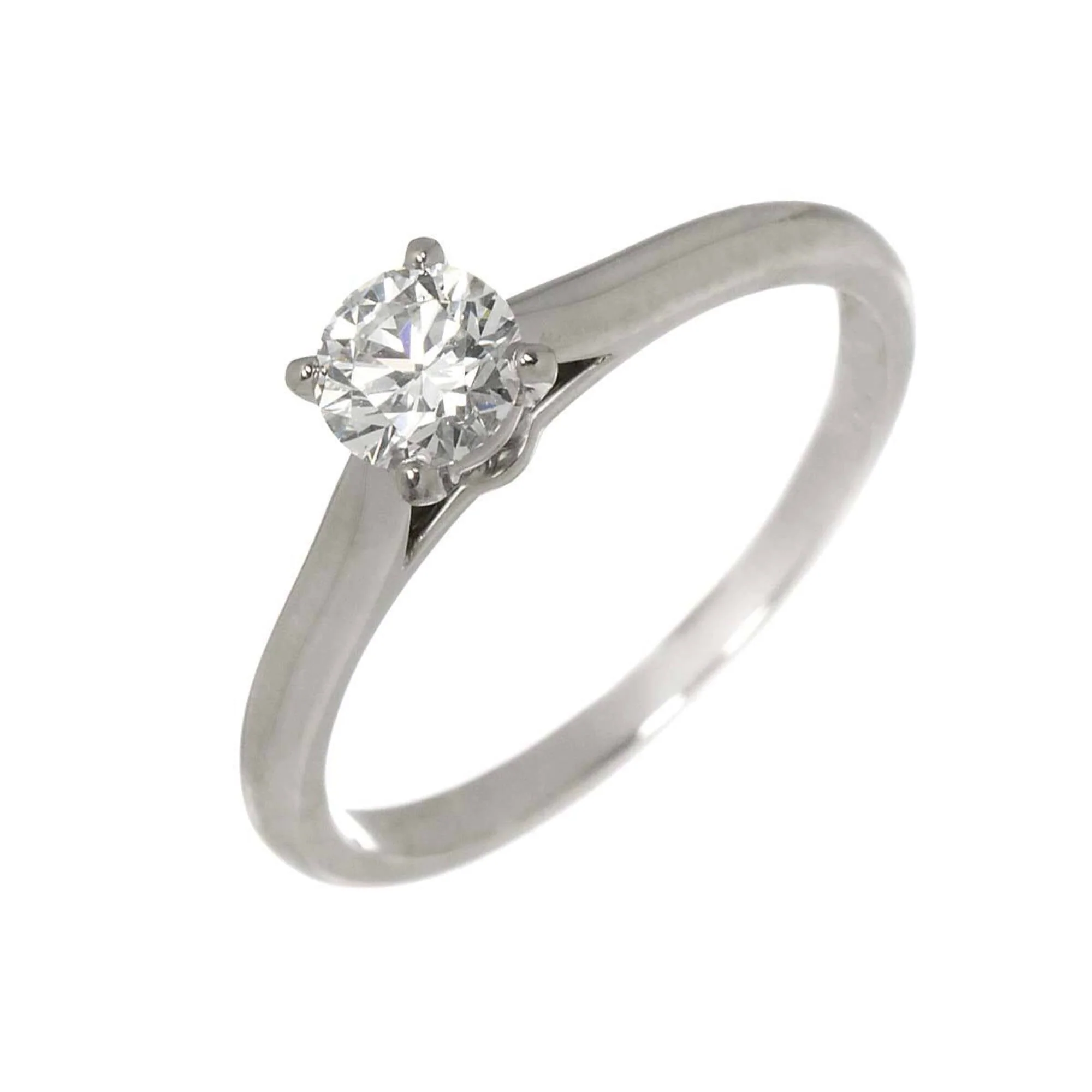 Solitaire Diamond Ring Platinum