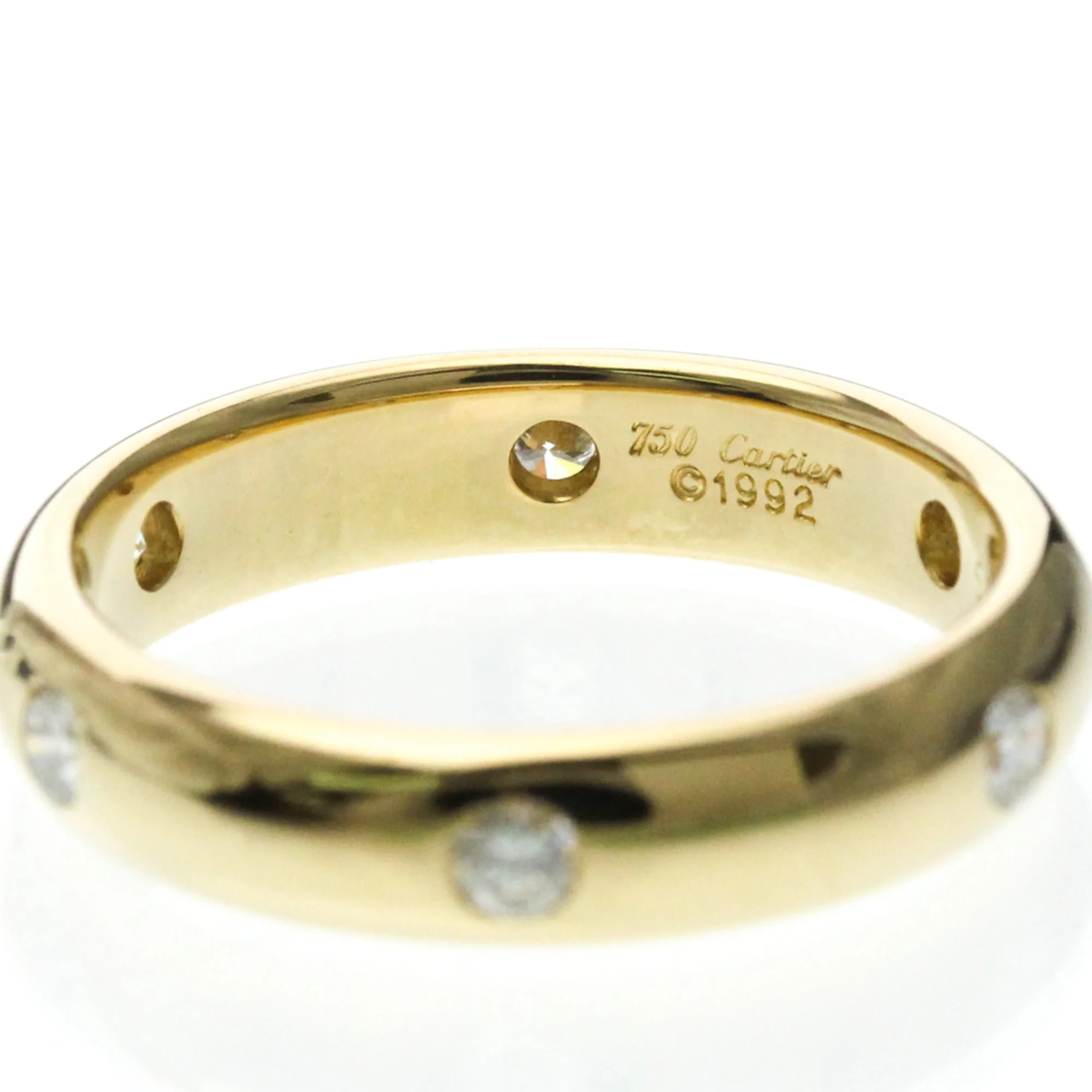 Stella Ring 18K Yellow Gold with Diamond - Image 5