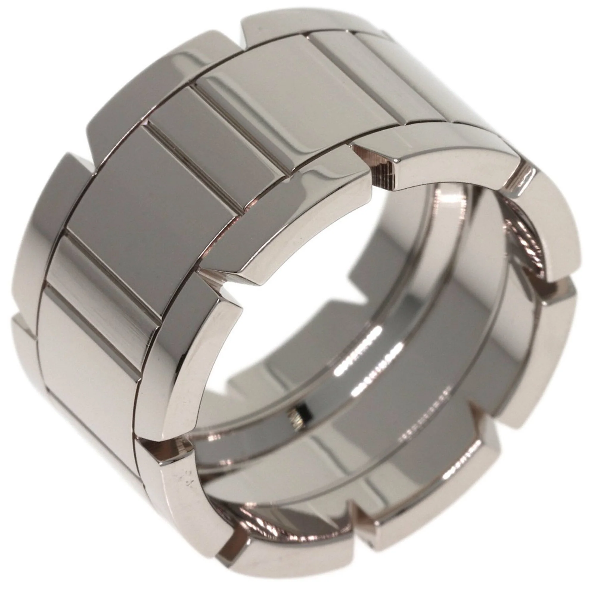Tank Française LM Ring 18K White Gold - Image 2