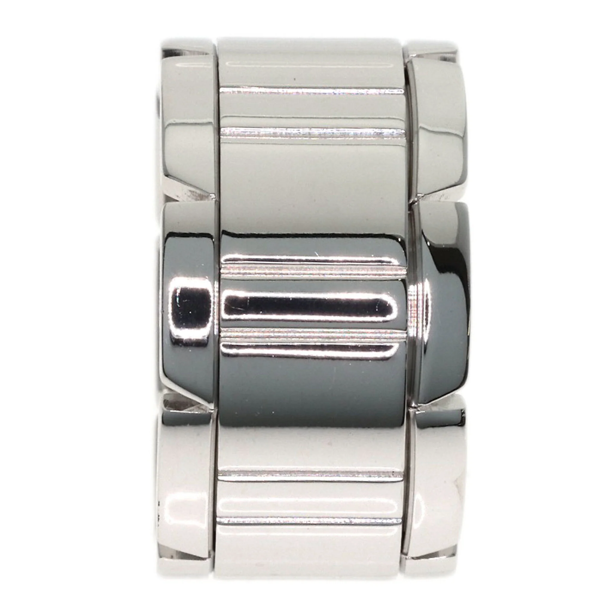 Tank Française Ring 18K White Gold - Image 3