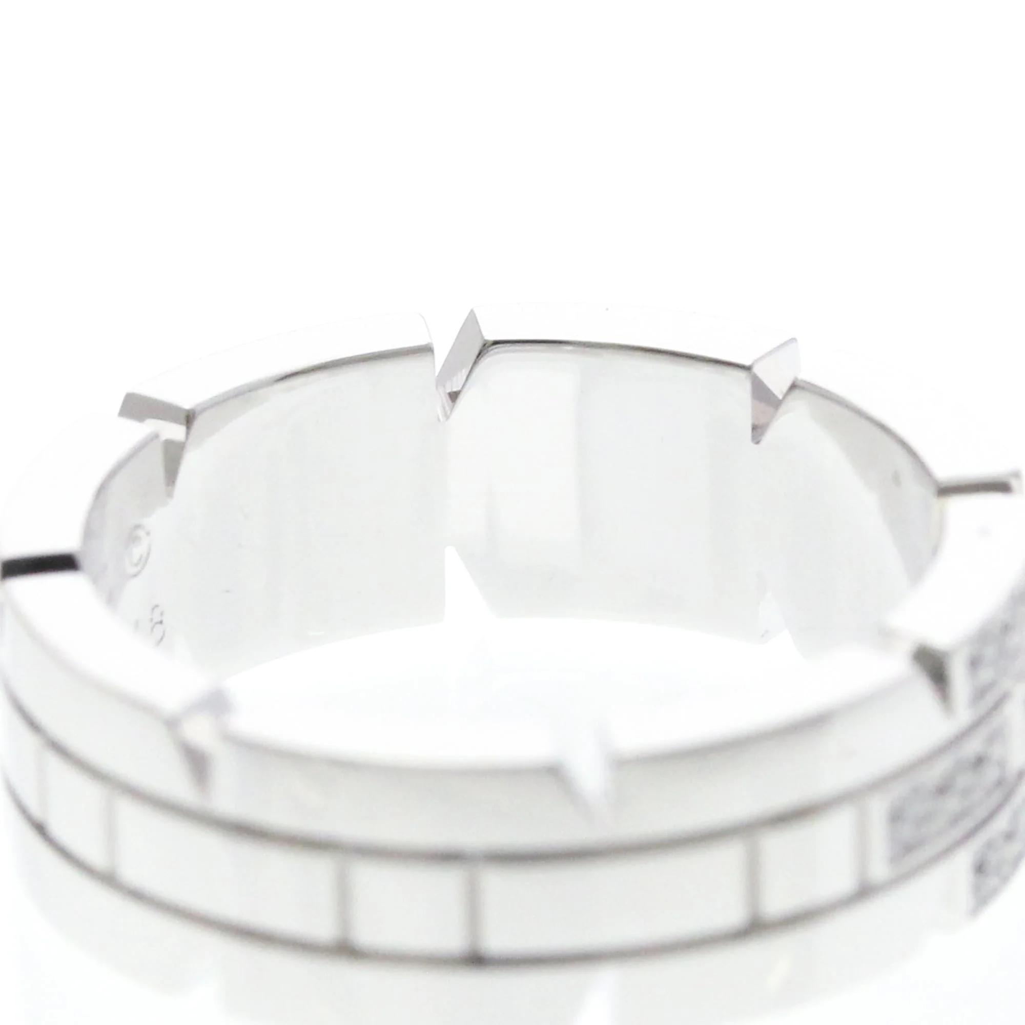 Tank Française Ring 18K White Gold With Diamond - Image 9