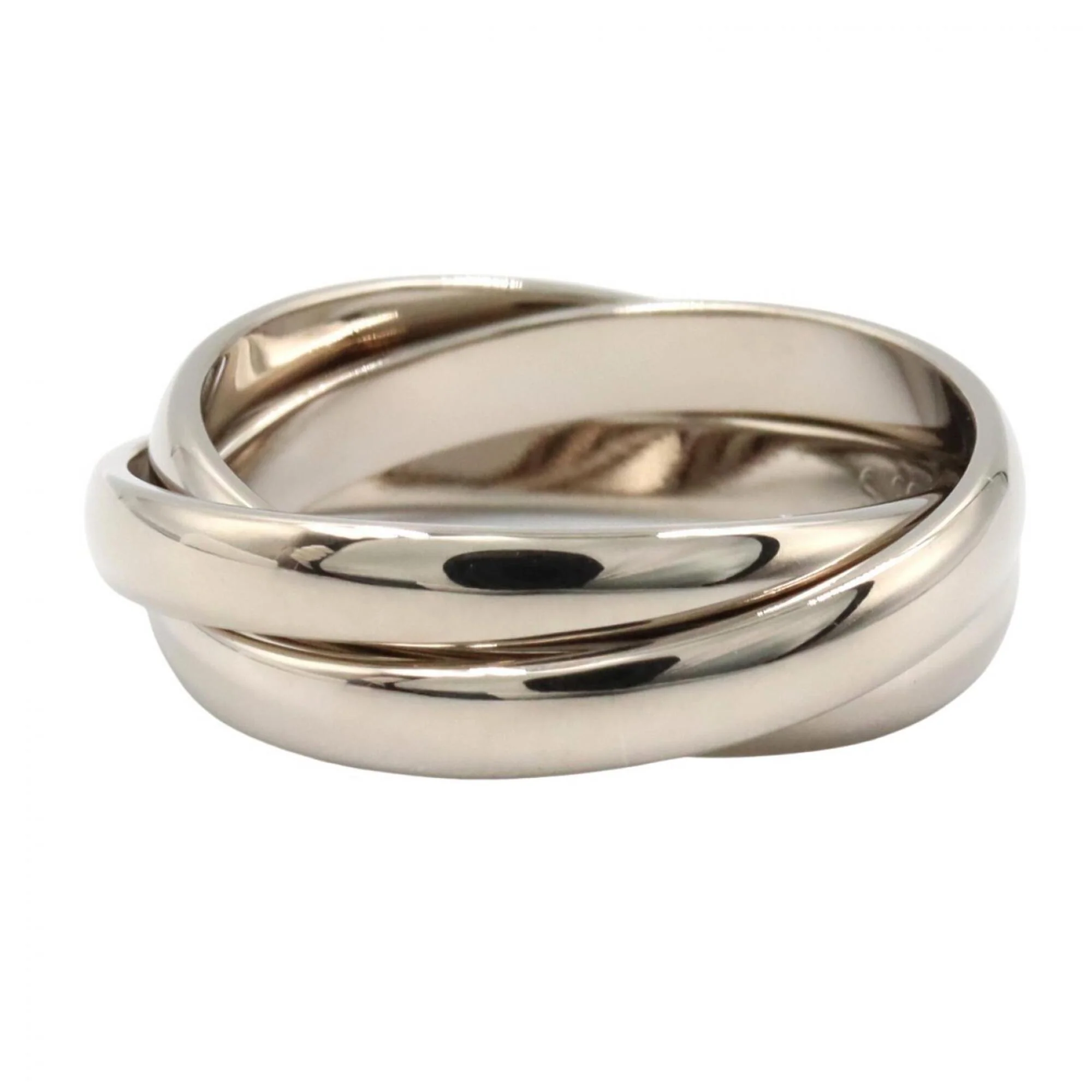 Trinity Ring 18K White Gold