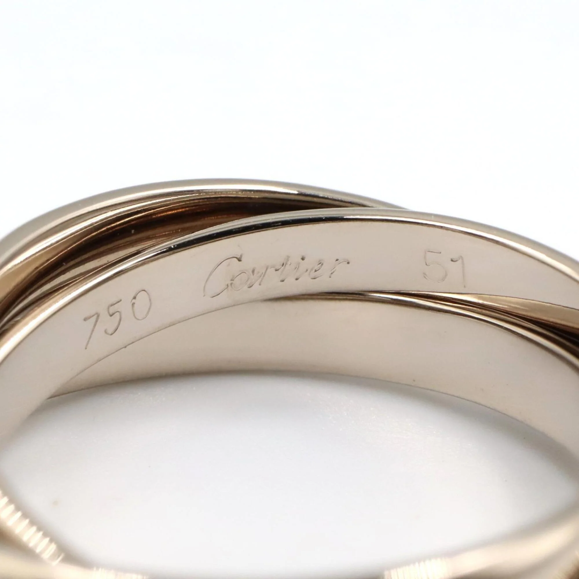 Trinity Ring 18K White Gold - Image 3