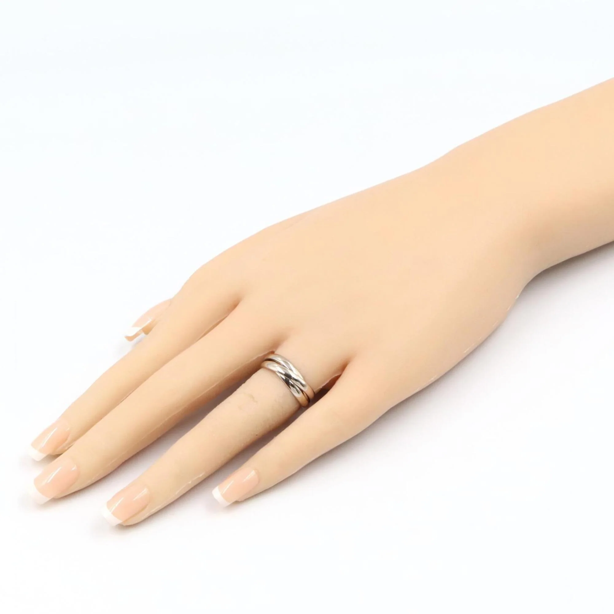 Trinity Ring 18K White Gold - Image 7