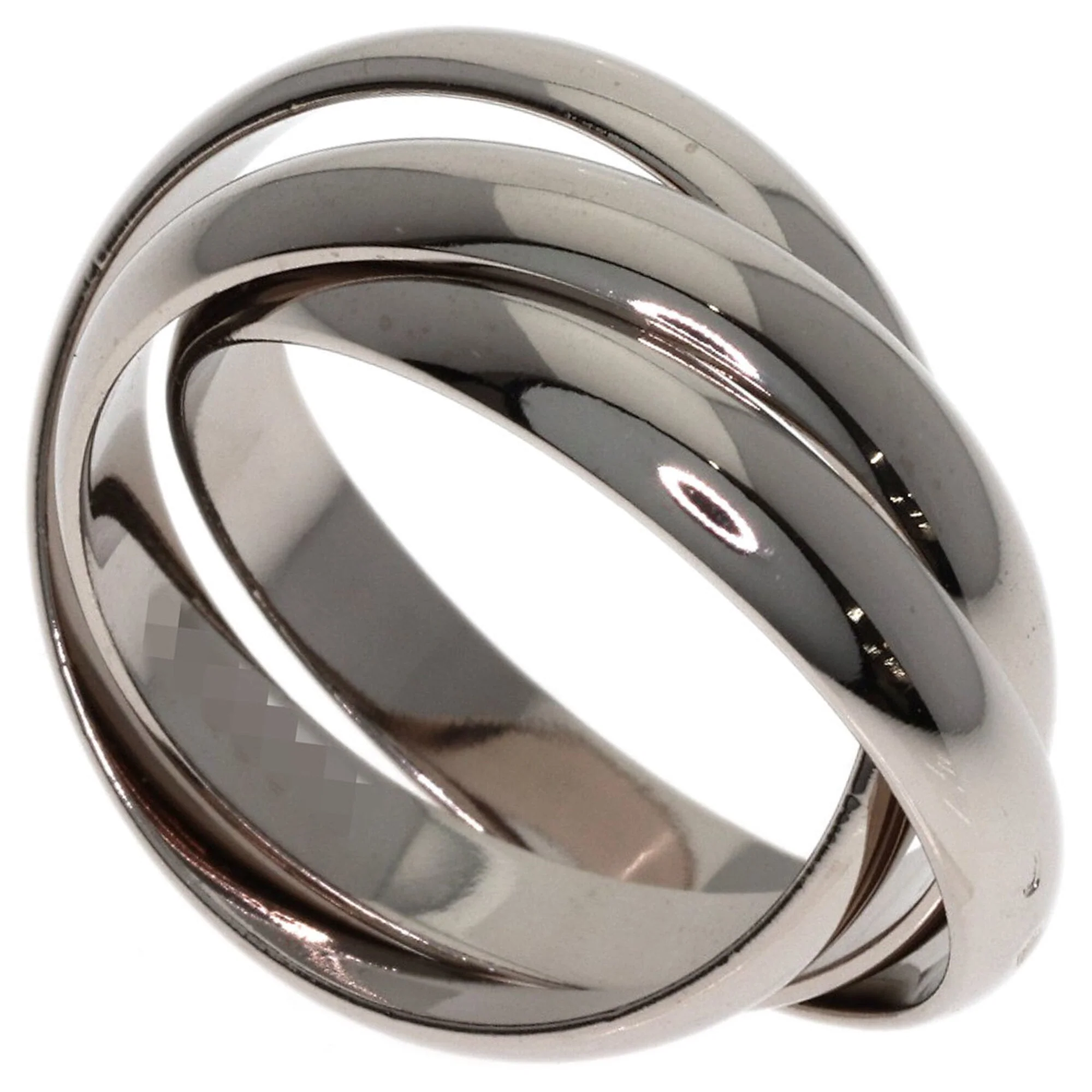 Trinity Ring 18K White Gold