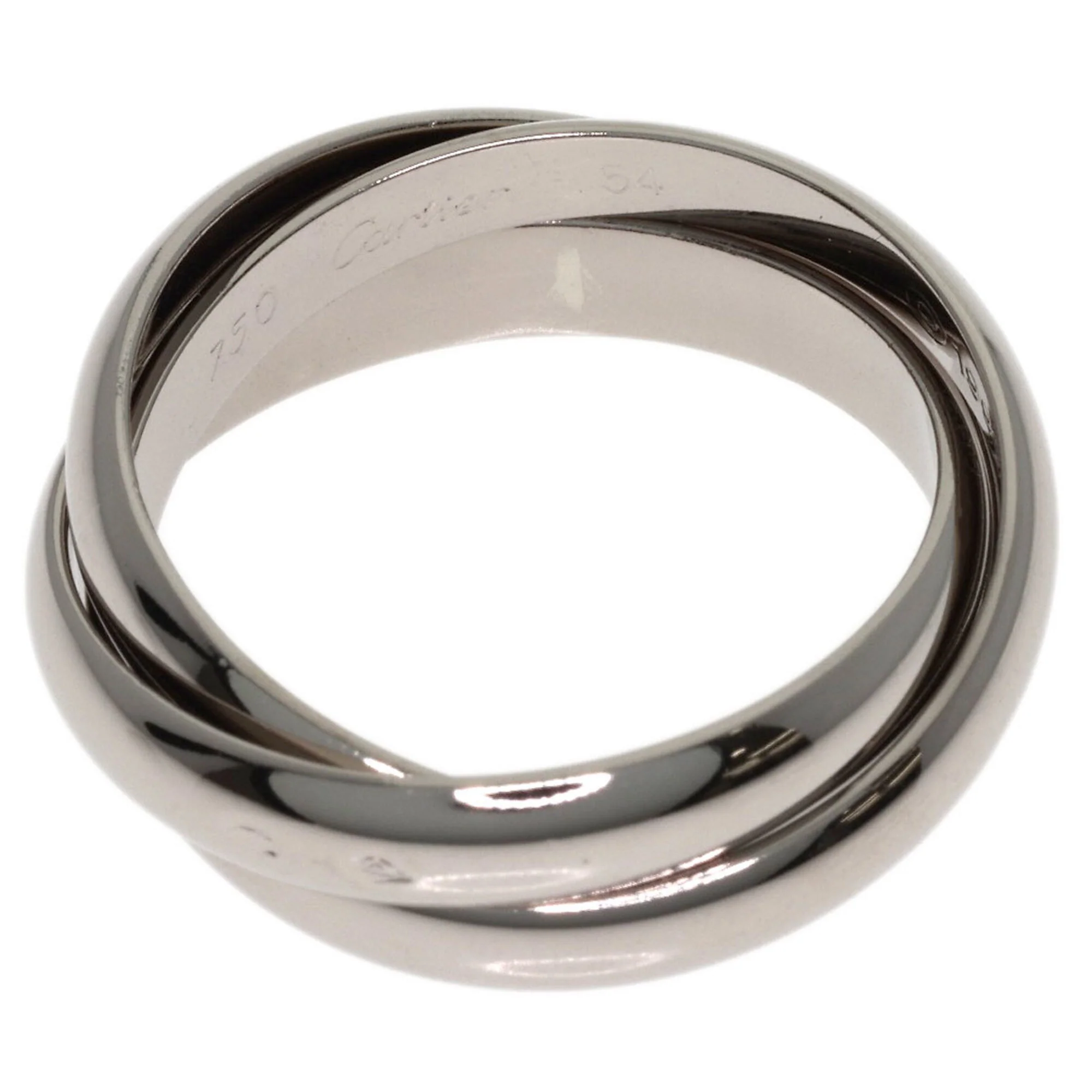 Trinity Ring 18K White Gold - Image 3