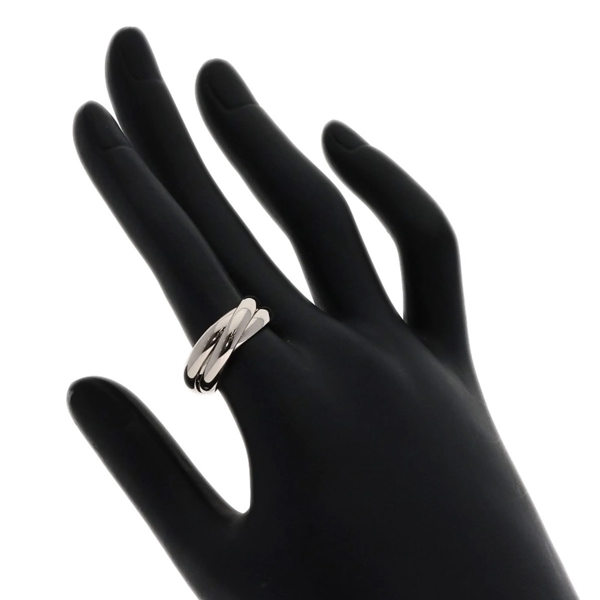 Trinity Ring 18K White Gold - Image 5
