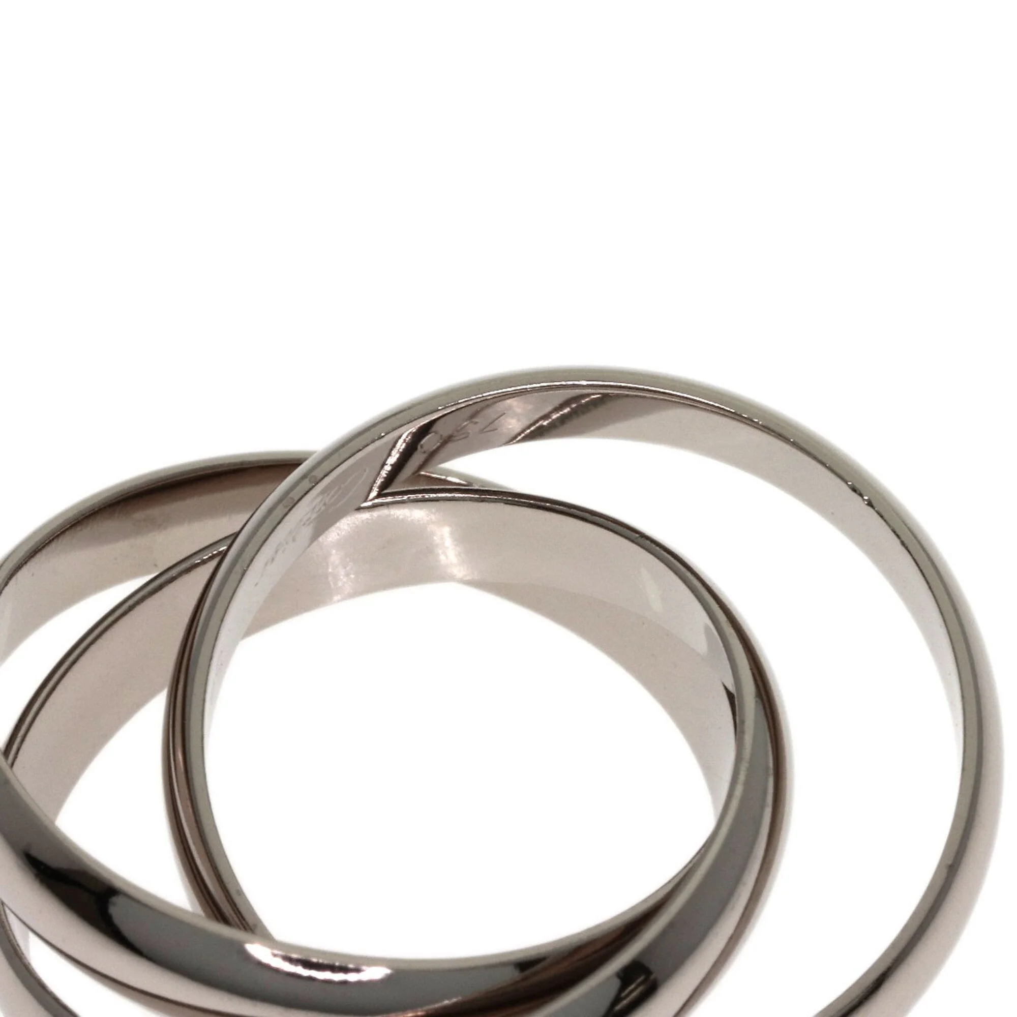 Trinity Ring 18K White Gold - Image 7