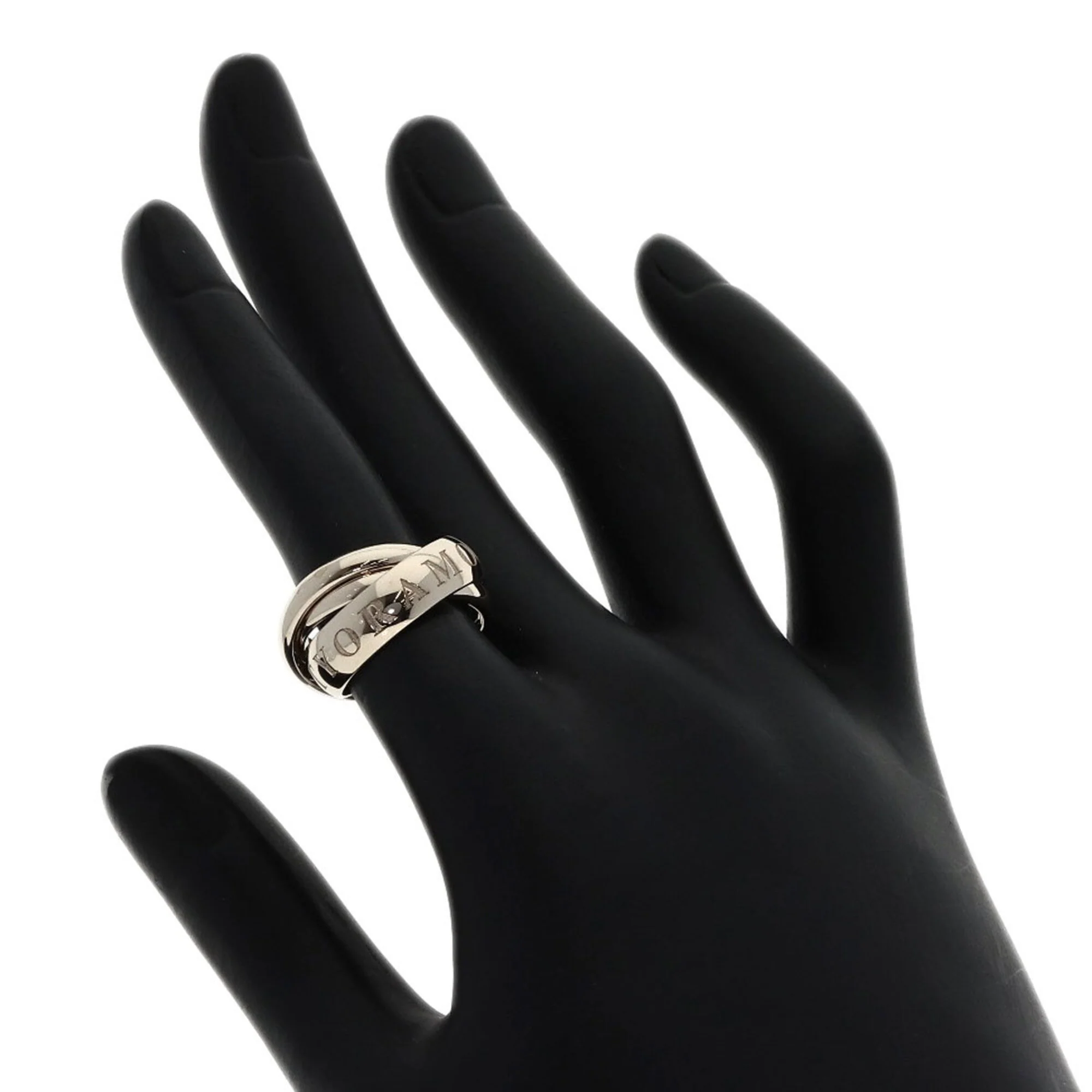 Trinity Ring 18K White Gold - Image 5