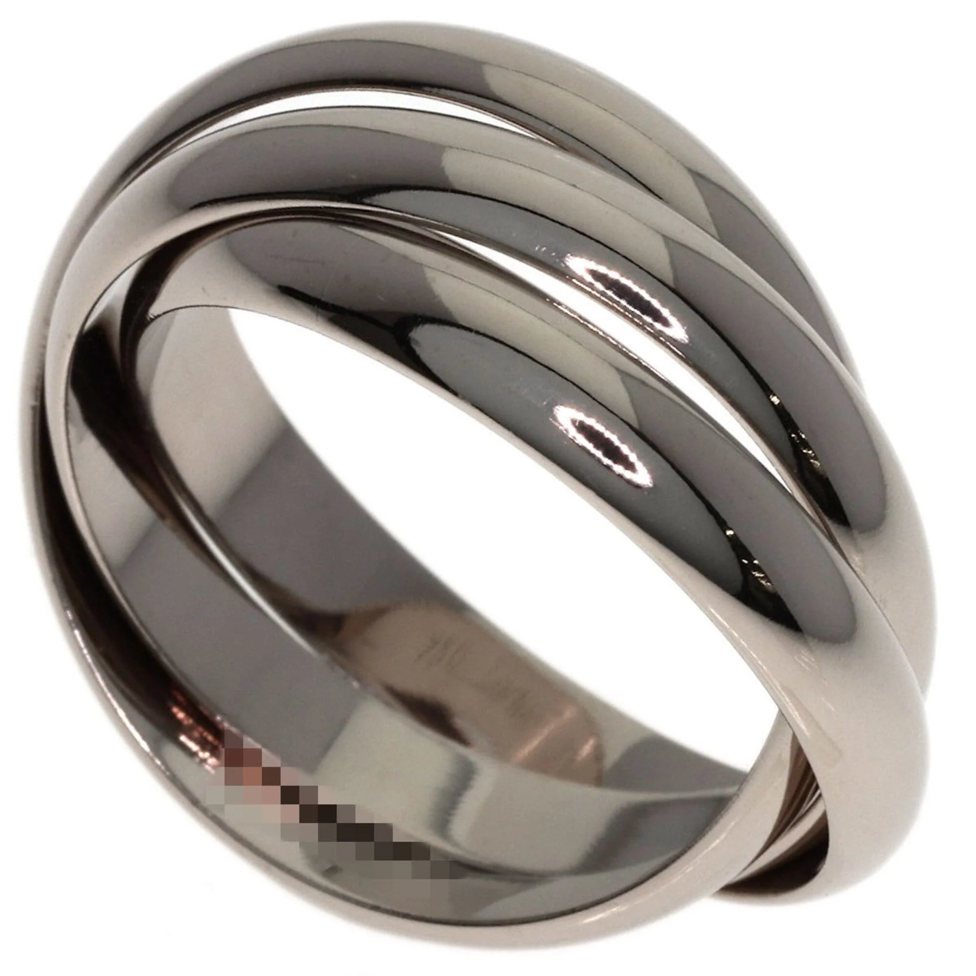 Trinity Ring 18K White Gold