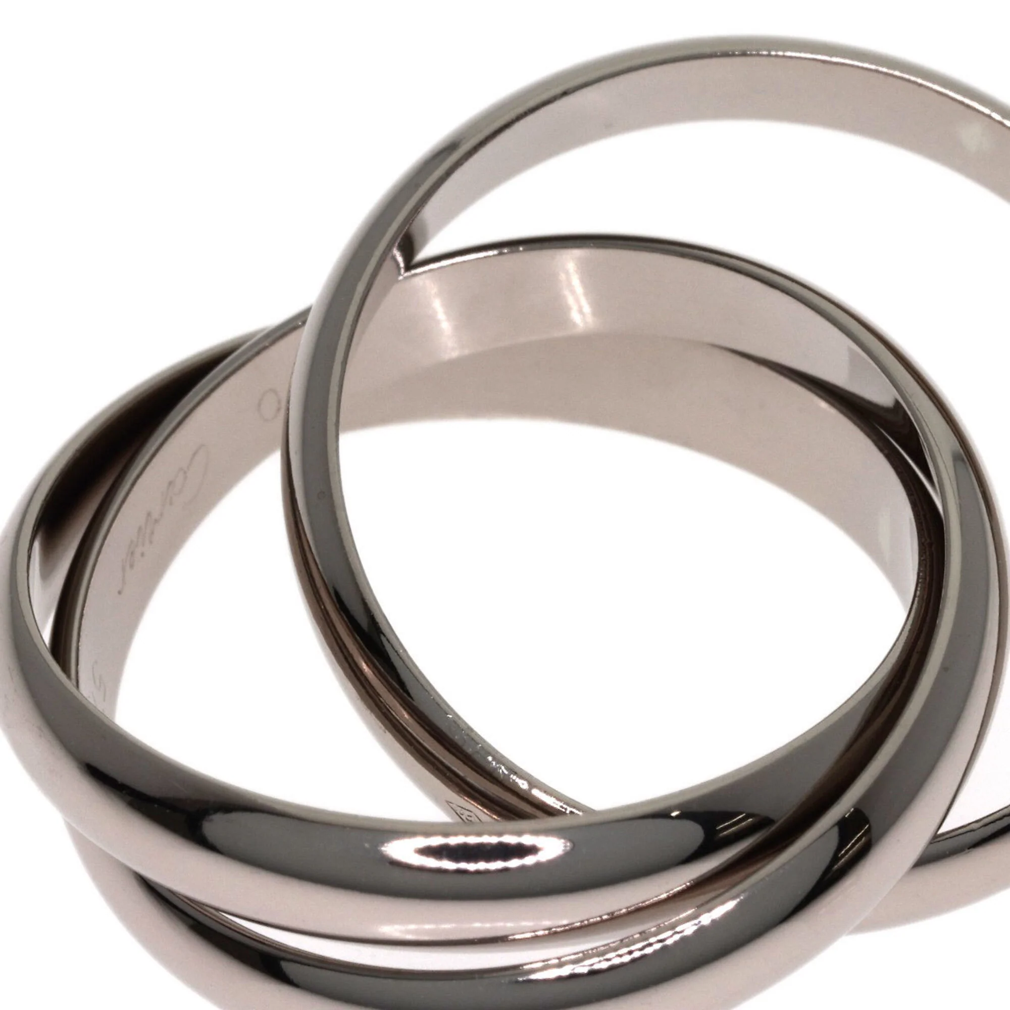 Trinity Ring 18K White Gold - Image 7