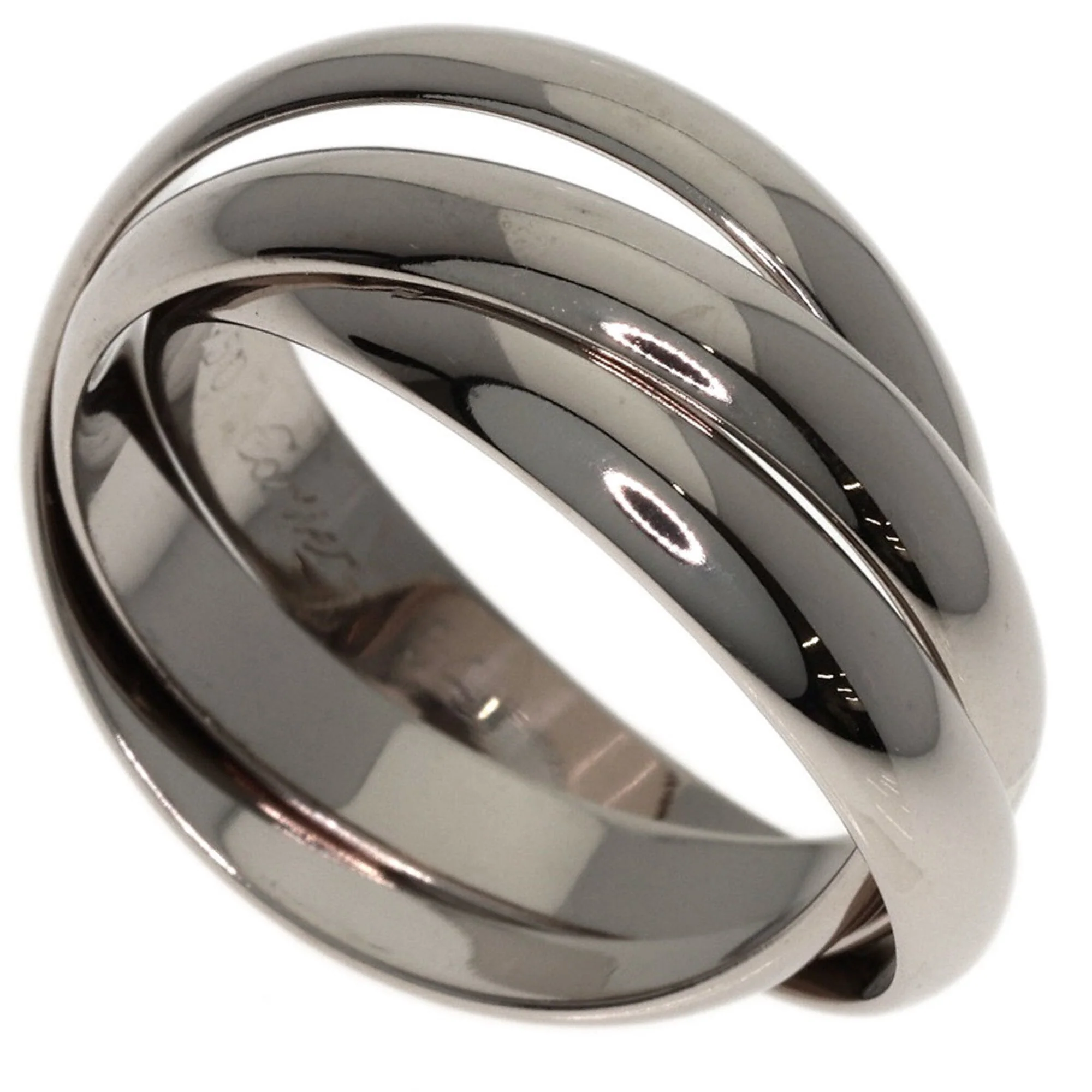 Trinity Ring 18K White Gold