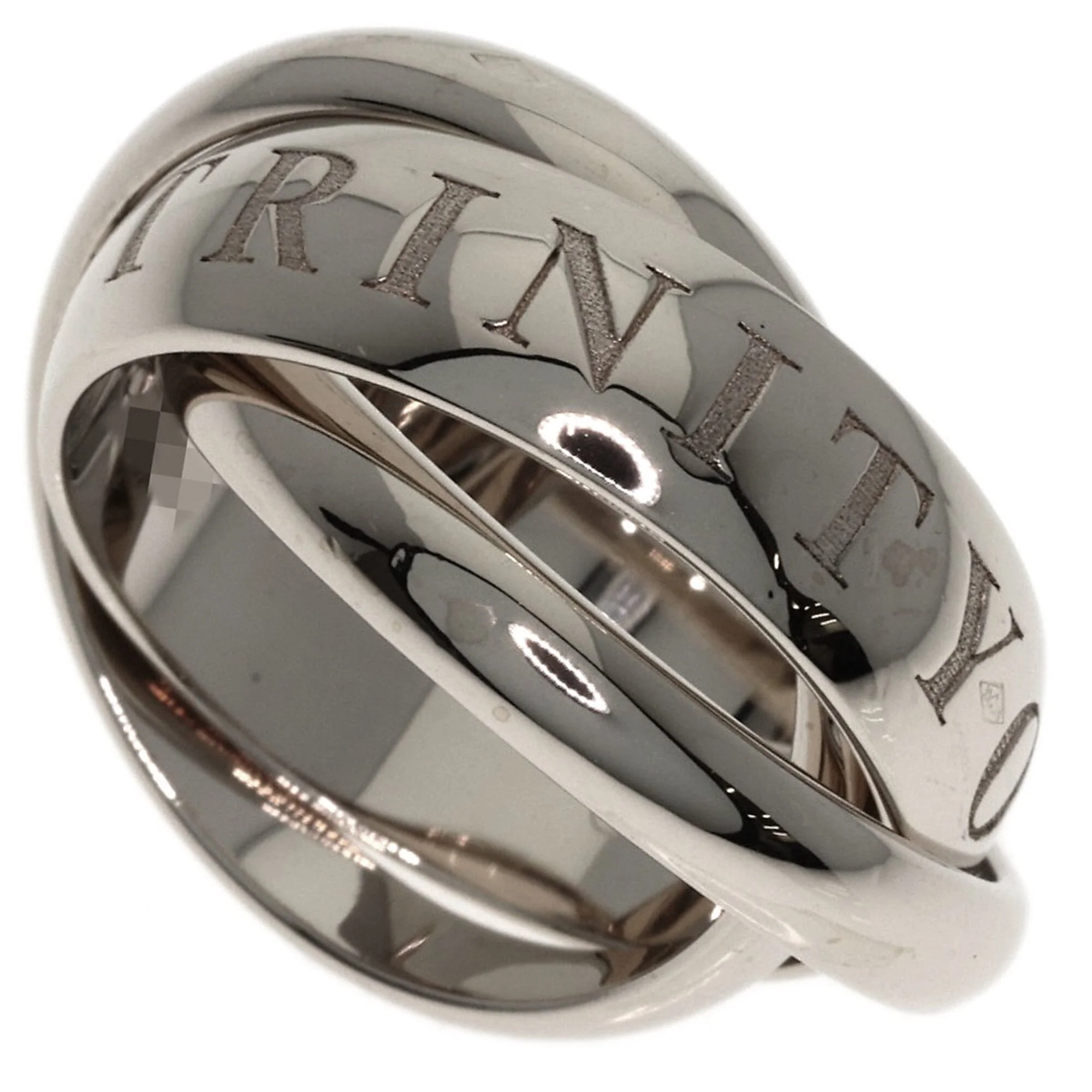 Trinity Ring 18K White Gold
