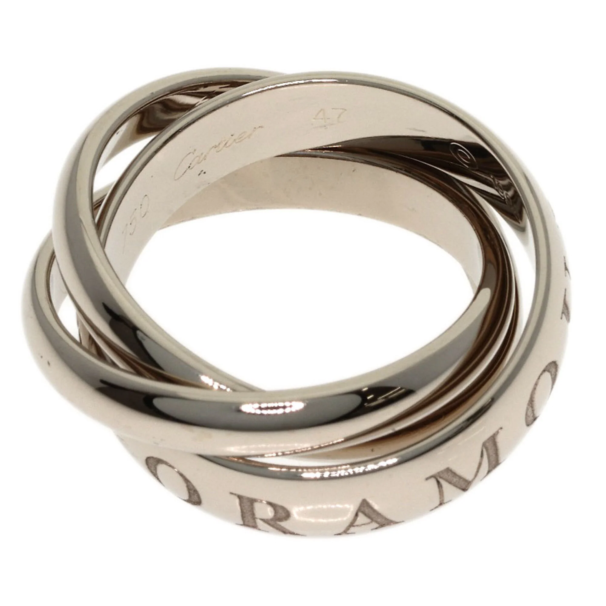 Trinity Ring 18K White Gold - Image 3