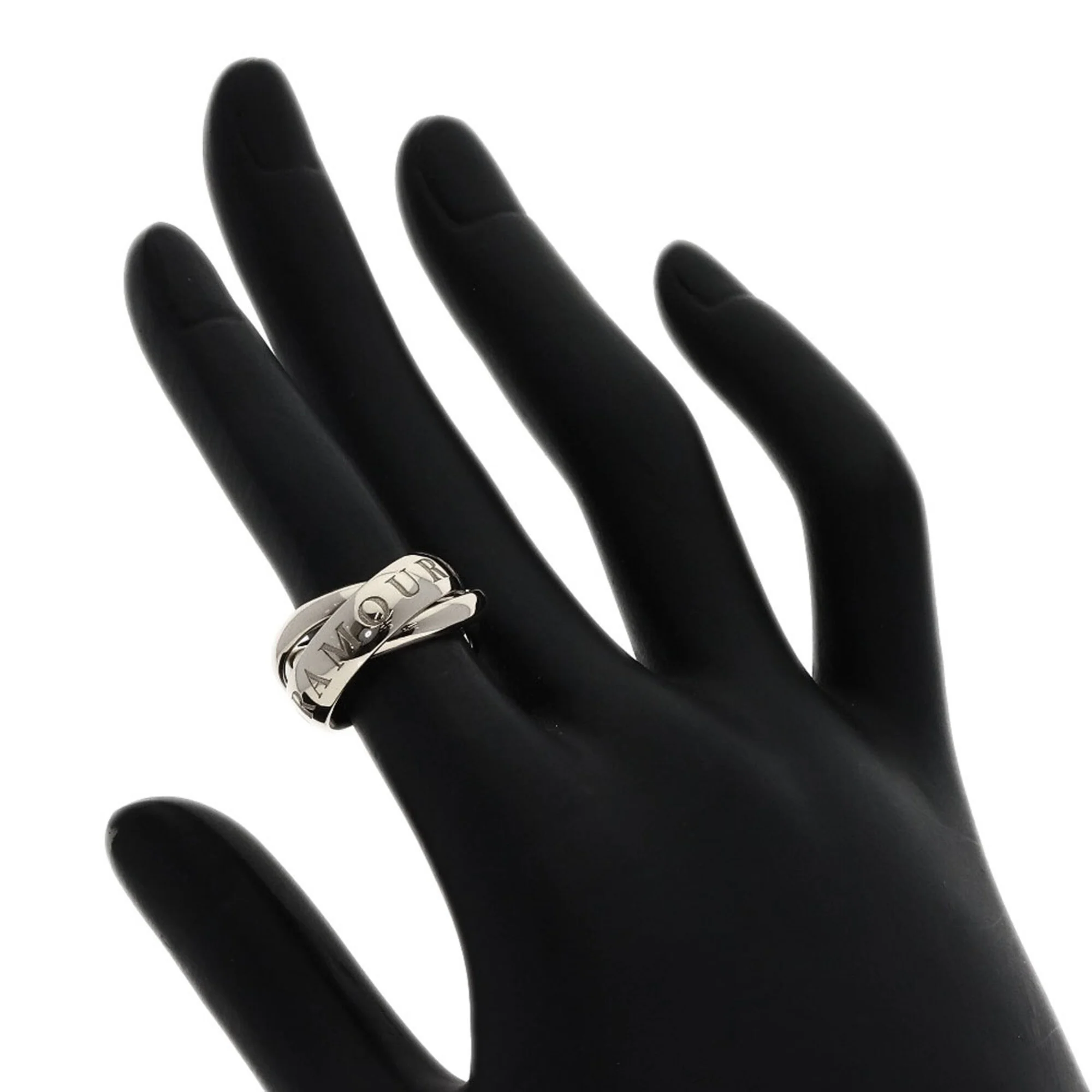 Trinity Ring 18K White Gold - Image 5