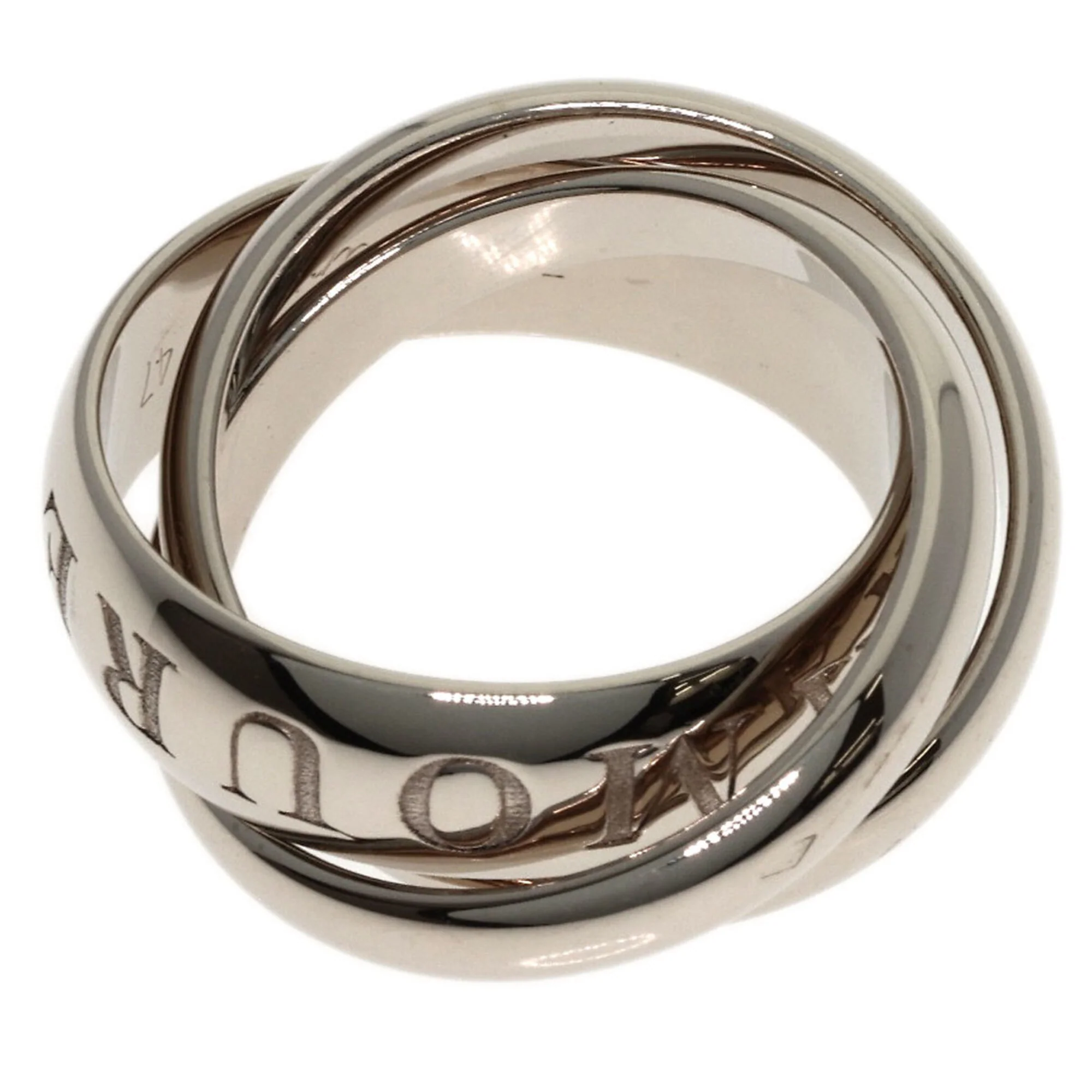 Trinity Ring 18K White Gold - Image 8