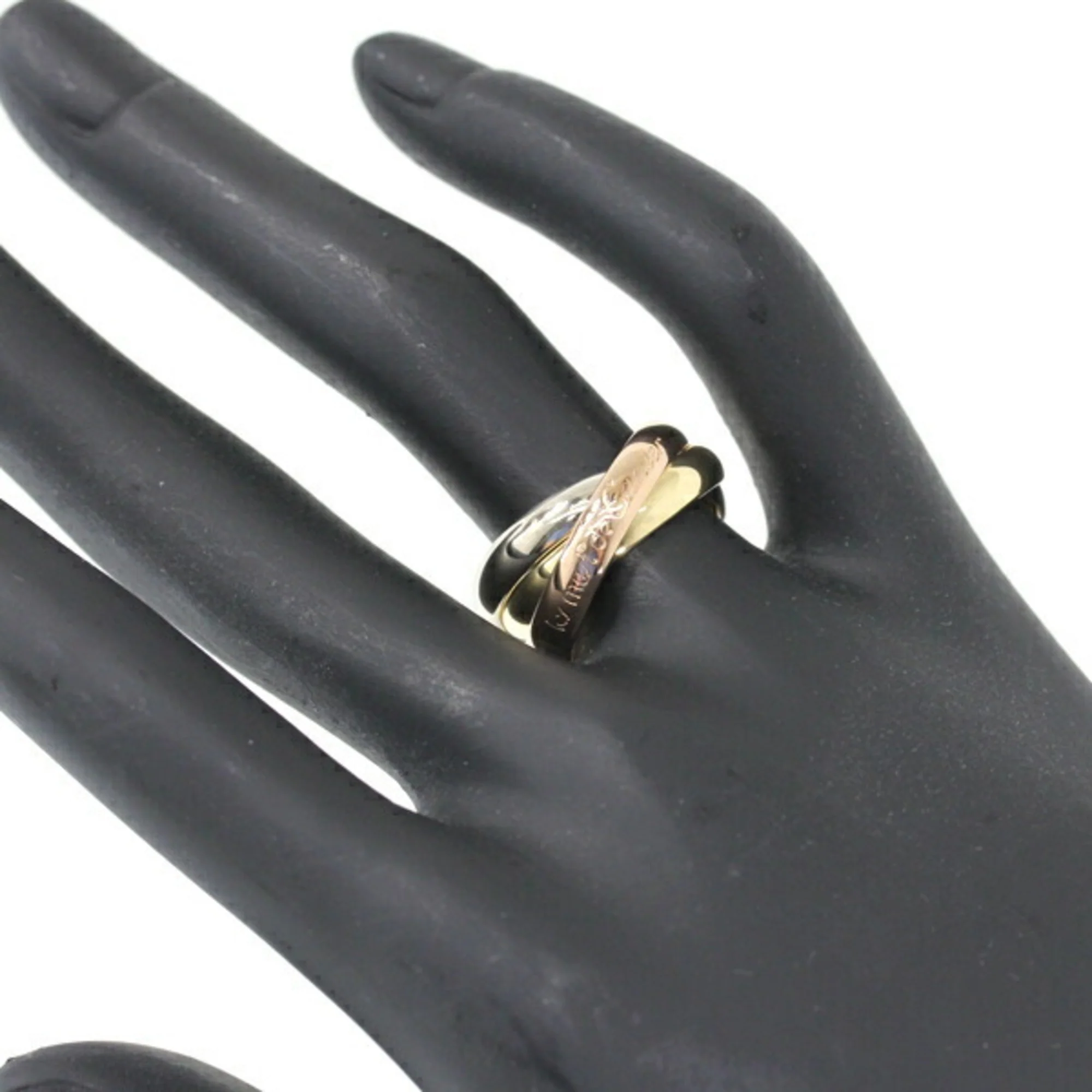 Trinity Ring 18K Yellow Gold - Image 6