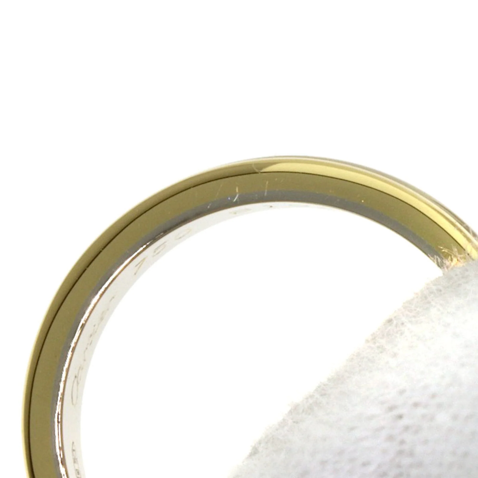 Vendome Louis Cartier Band Ring 18K Tricolor Gold - Image 7