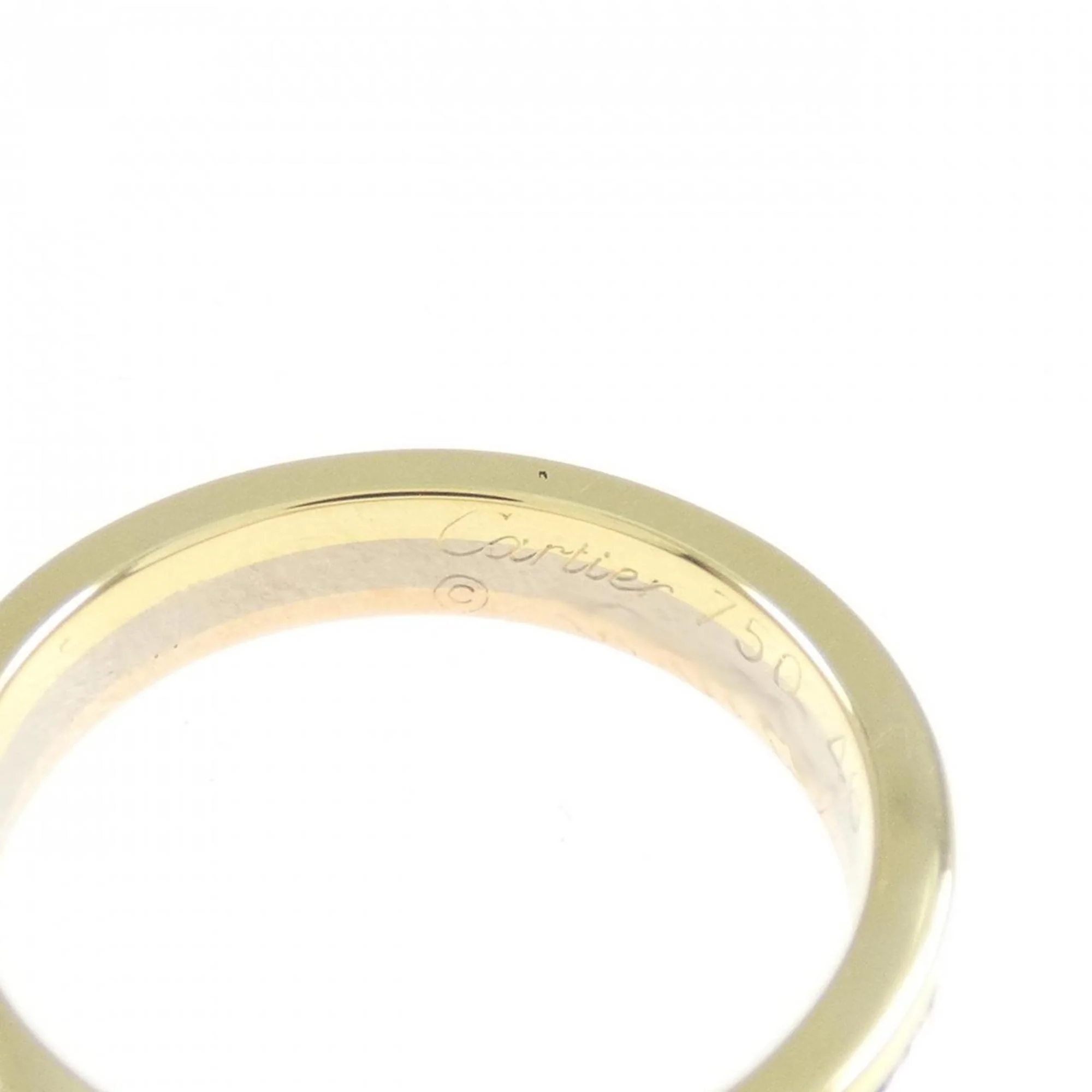 Vendome Louis Cartier Band Ring 18K Tricolor Gold - Image 3