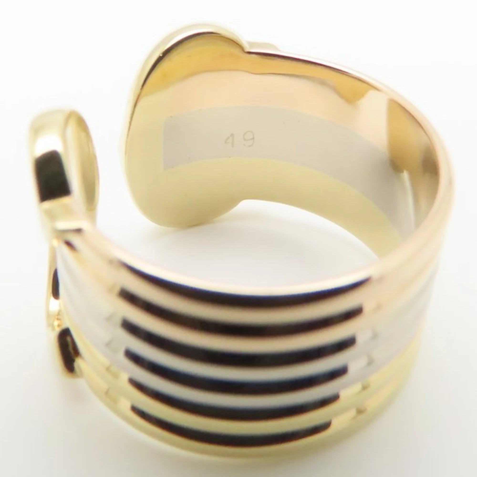 Wide Ring 18K Gold - Image 8