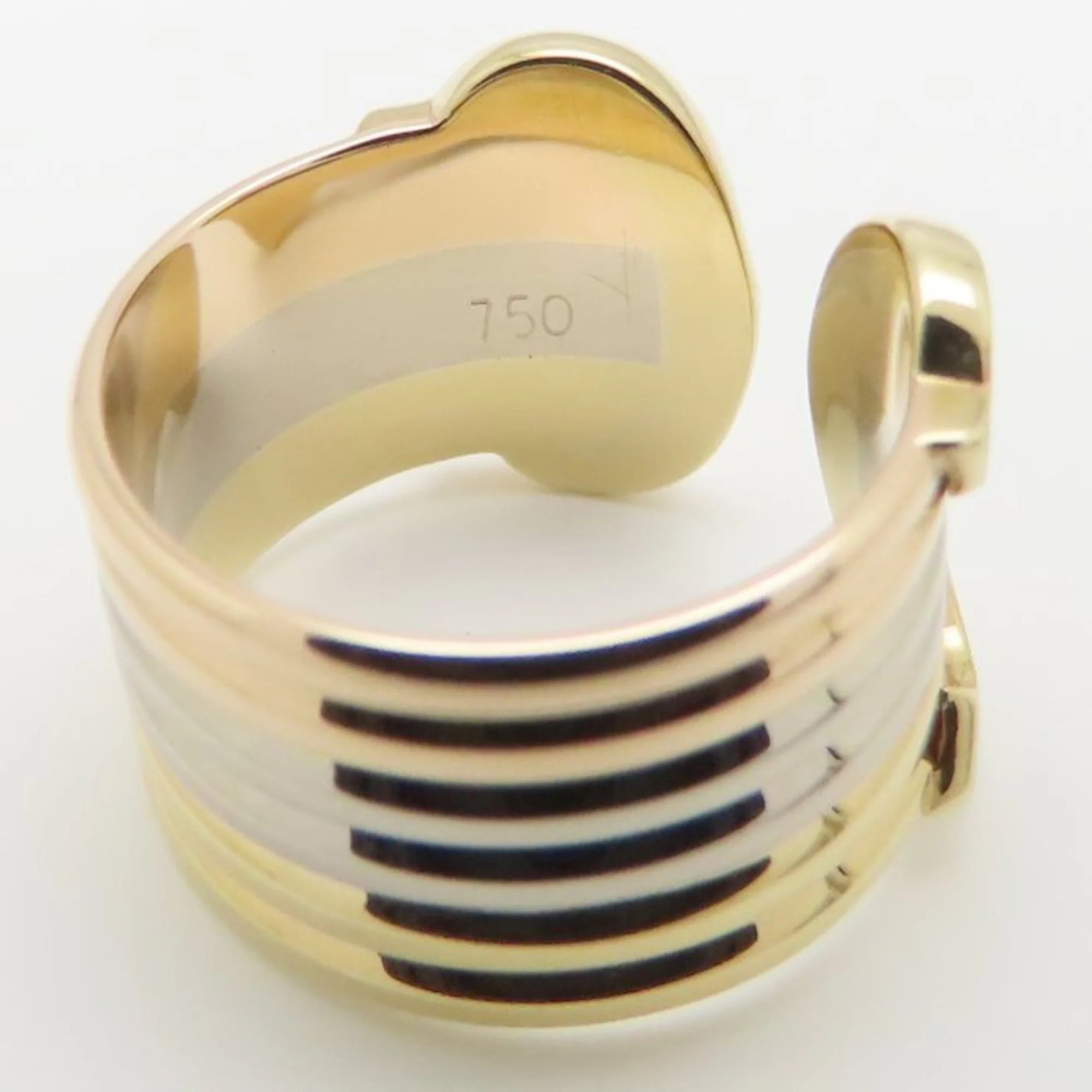 Wide Ring 18K Gold - Image 9