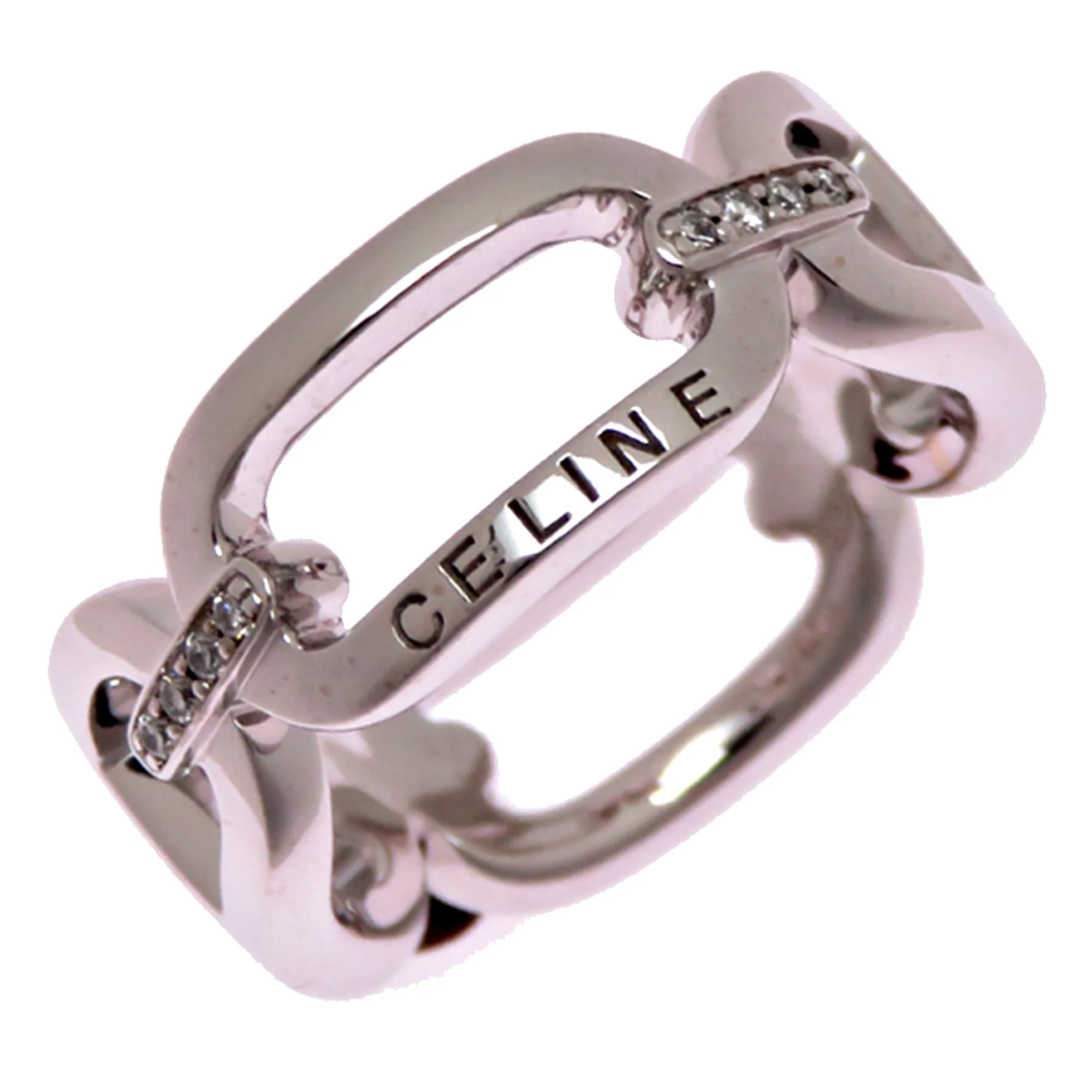 Ring 18K White Gold and Diamond