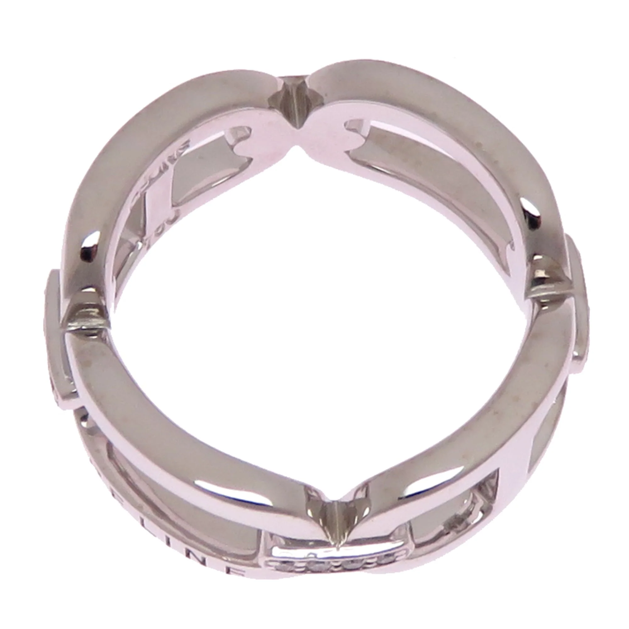 Ring 18K White Gold and Diamond - Image 2