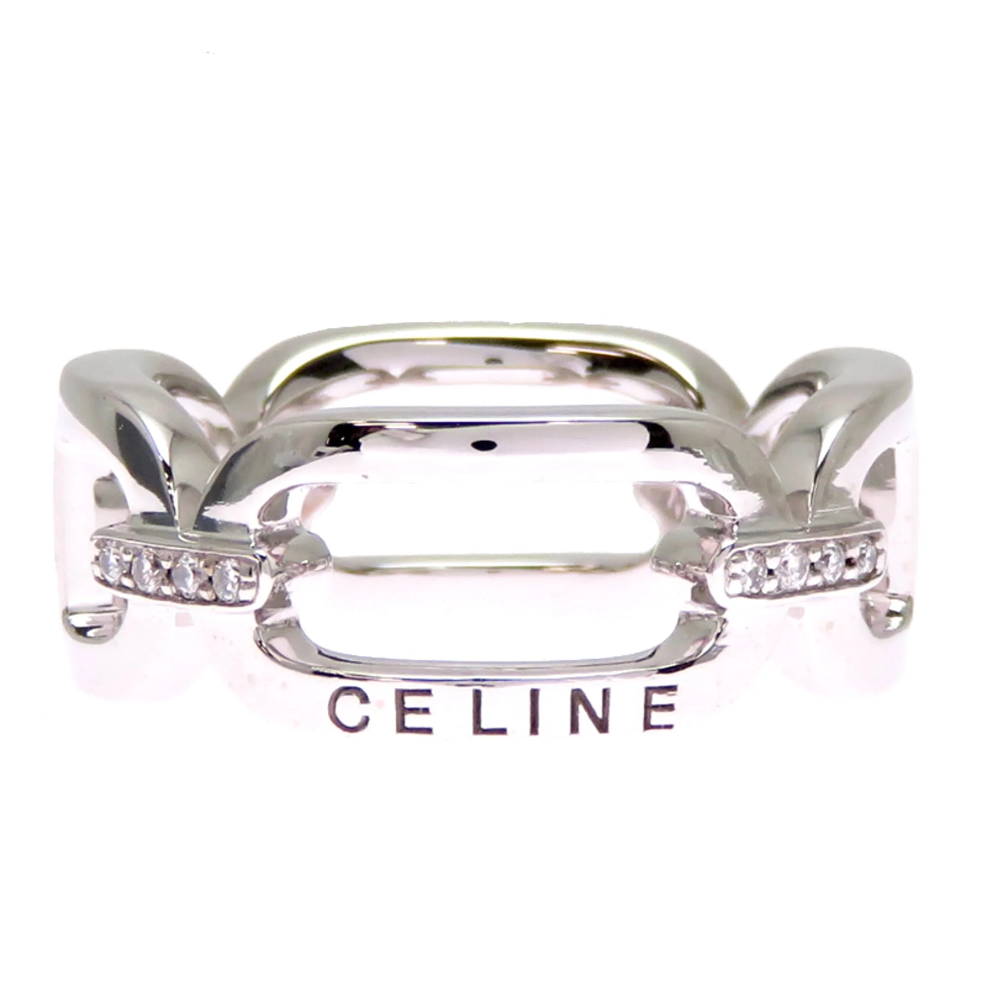 Ring 18K White Gold and Diamond - Image 4