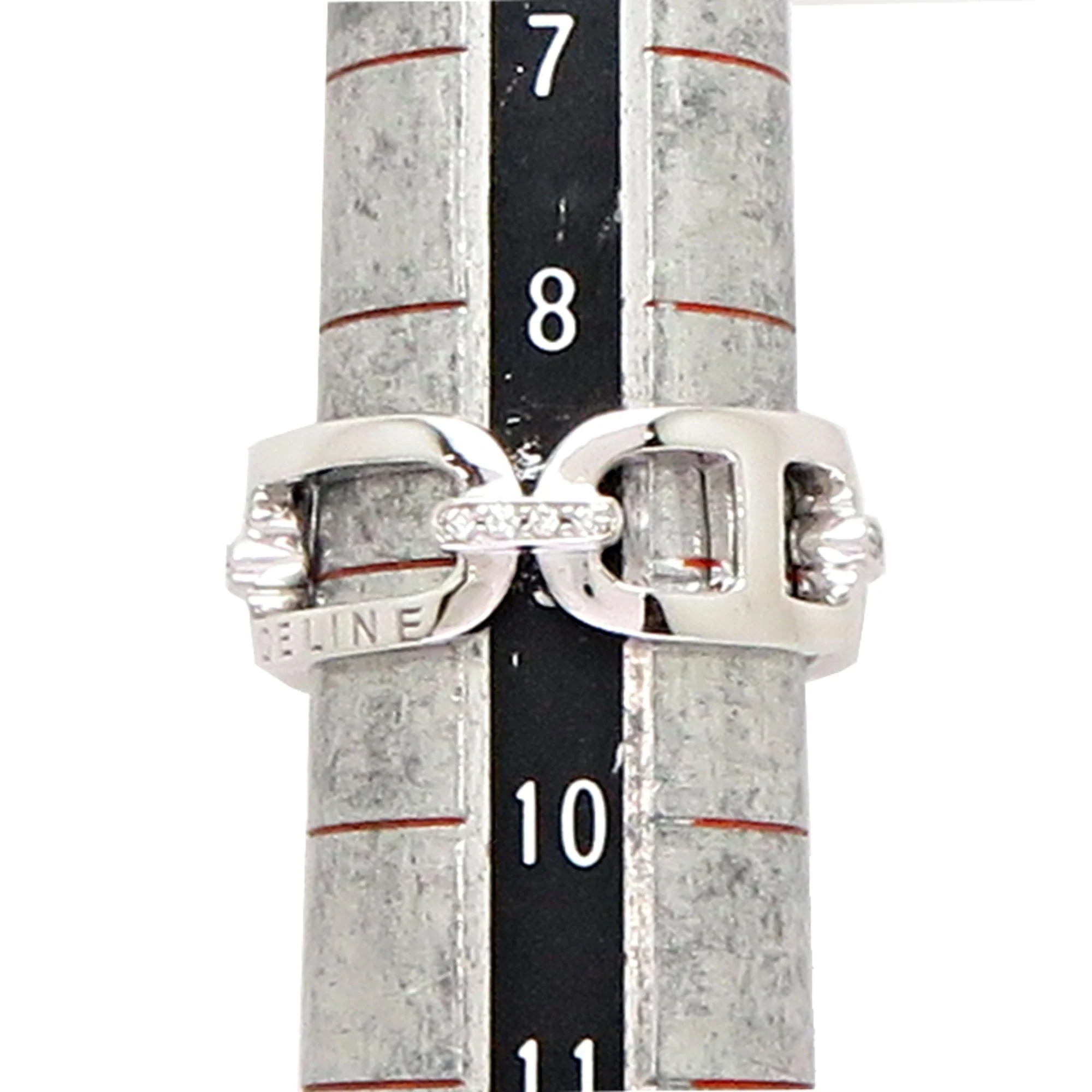 Ring 18K White Gold and Diamond - Image 6