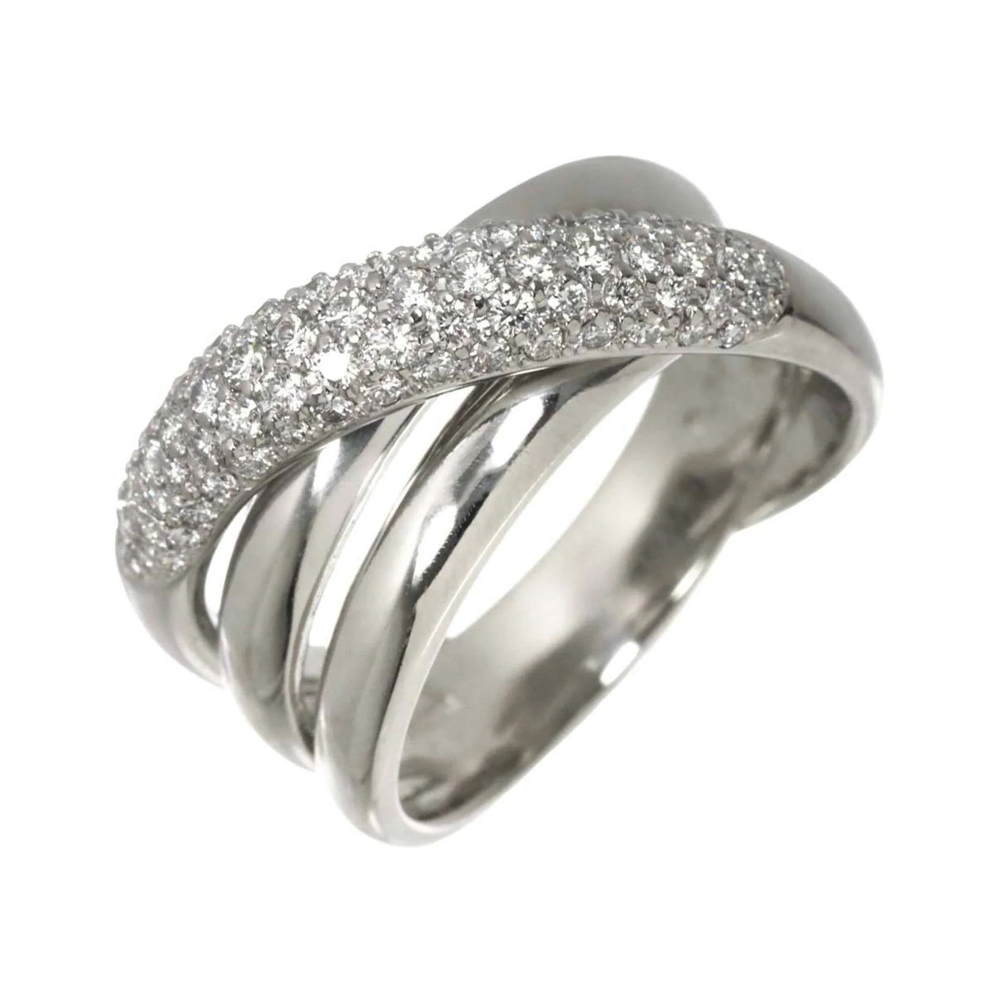 Ring Platinum with Diamond 0.83ct
