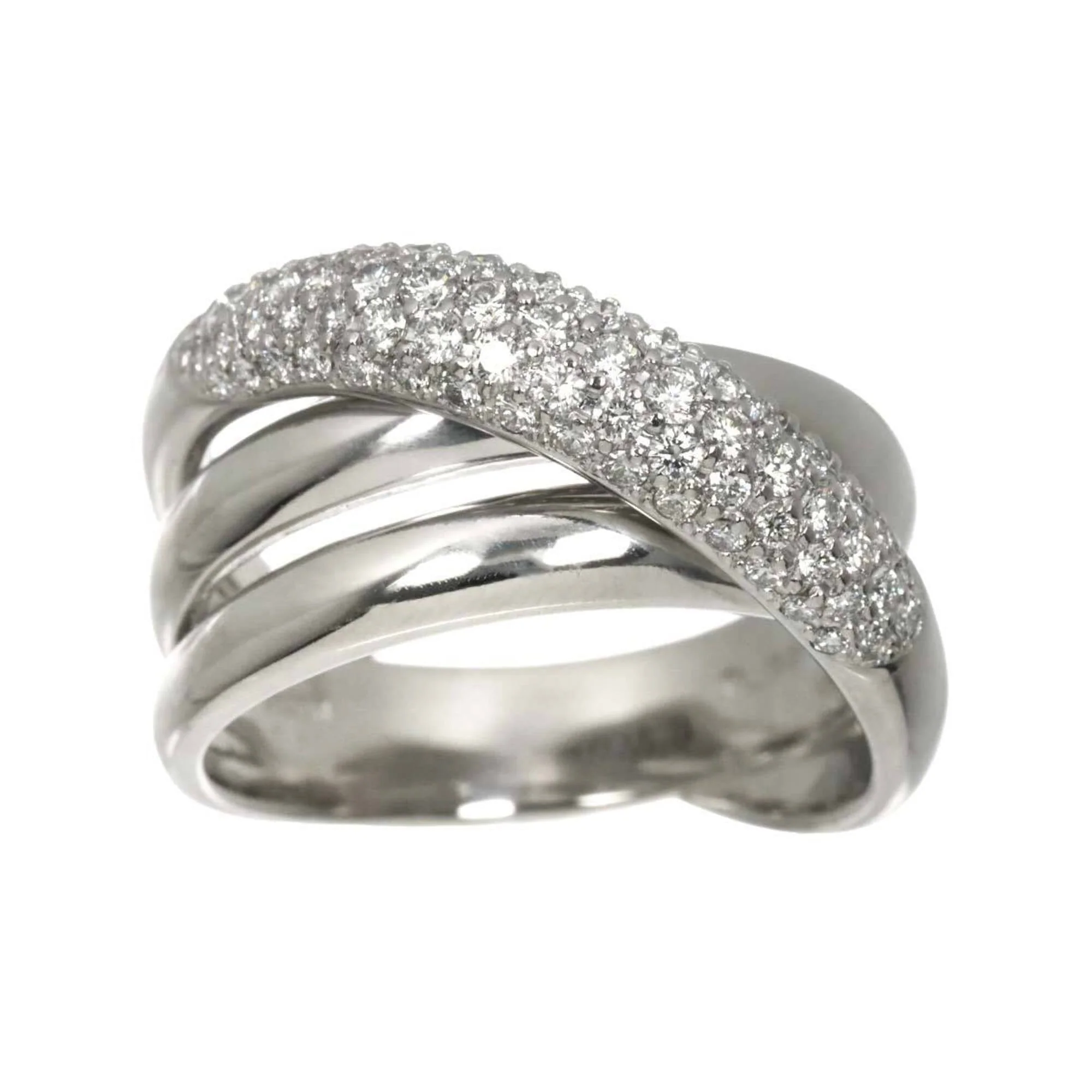 Ring Platinum with Diamond 0.83ct - Image 2