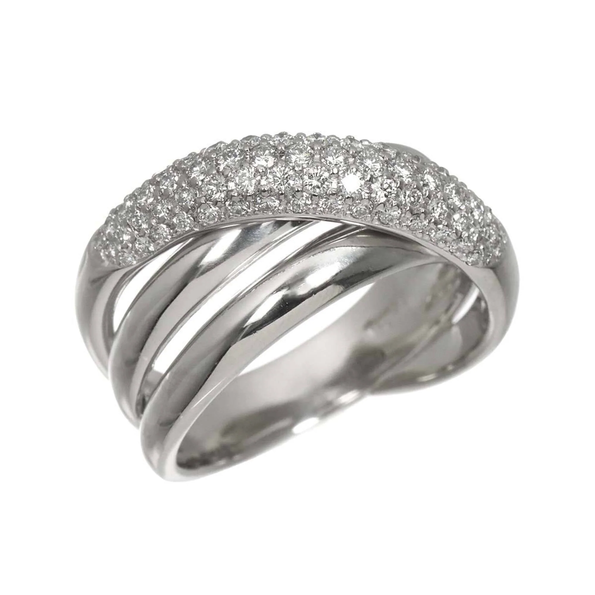 Ring Platinum with Diamond 0.83ct - Image 5