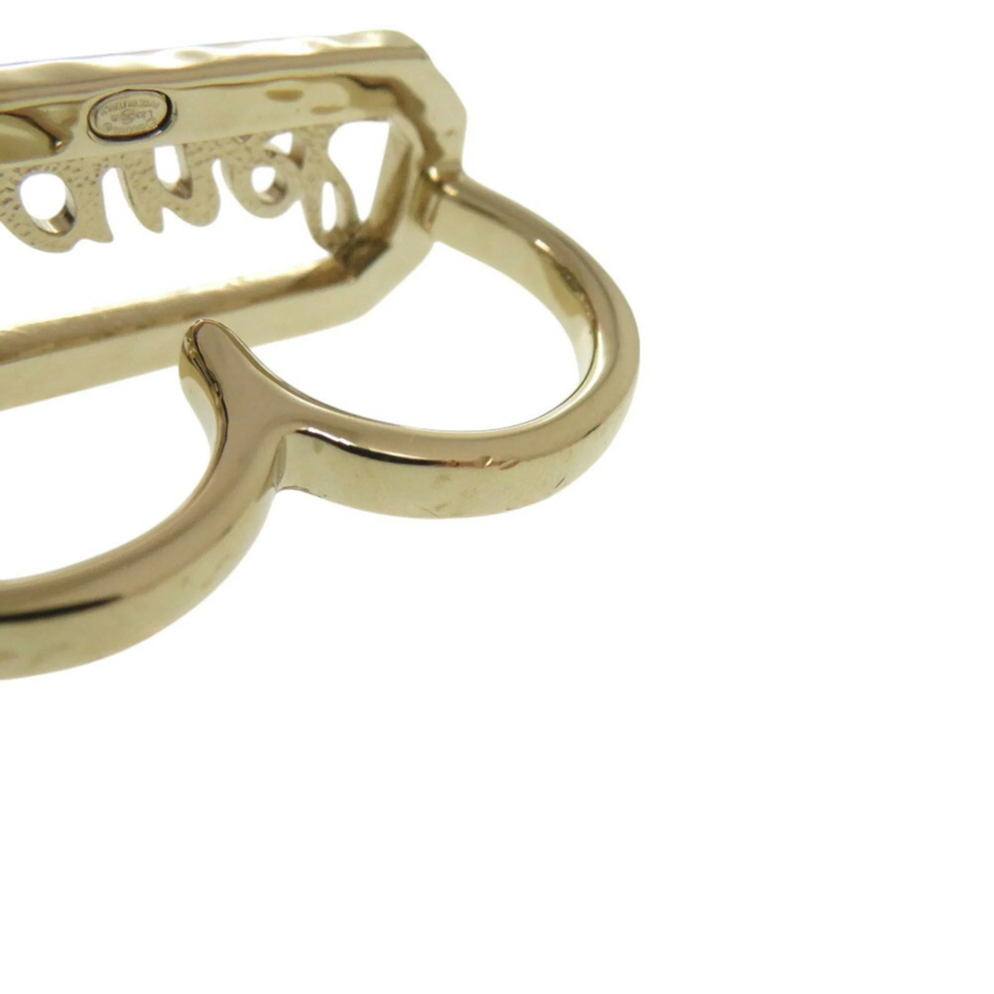 Band Ring Artificial Pearl and Metal Gold - Image 8